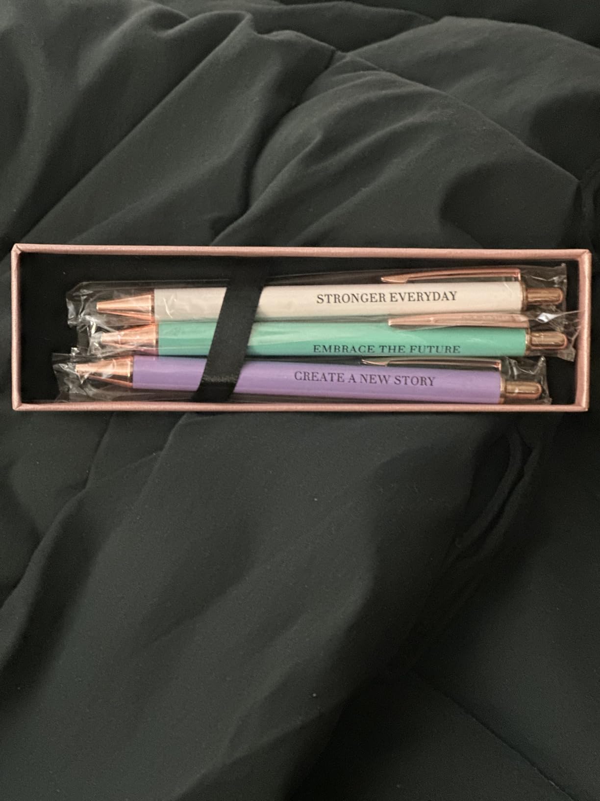 MESMOS 3pc Fancy Pen Set for Women, Best Friend Christmas Gifts for Women, Stocking Stuffers, Friendship Long Distance Gifts for Female Friends Customer Review MESMOS 3pc Fancy Pen Set for Women, Best Friend Christmas Gifts for Women, Stocking Stuffers, Friendship Long Distance Gifts for Female Friends - Customer Photo 1