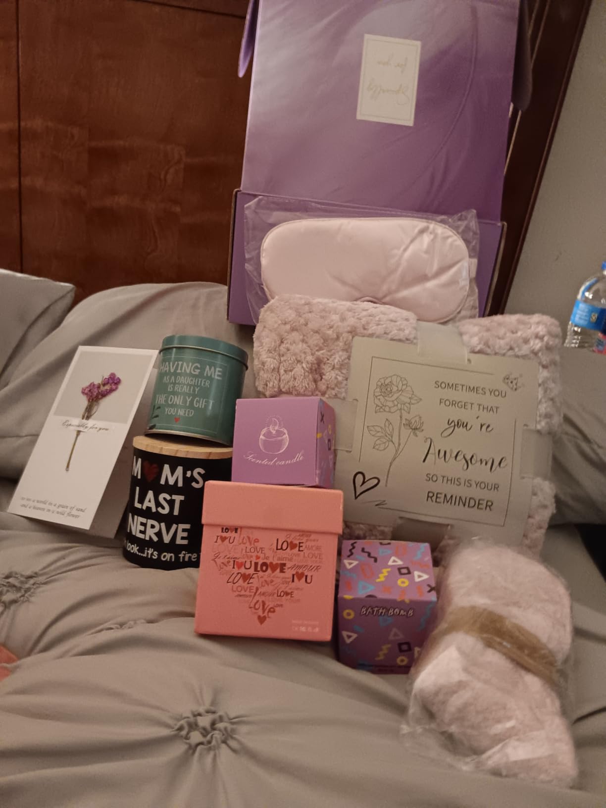 Happy Birthday Gifts for Women Mom Her Friend Sister Wife Grandma, Self Care Gifts Get Well Gifts Unique Relaxing Spa Gift Basket Set, Christmas Gifts for Women Mom Wife Grandma Friends Sister Customer Review Happy Birthday Gifts for Women Mom Her Friend Sister Wife Grandma, Self Care Gifts Get Well Gifts Unique Relaxing Spa Gift Basket Set, Christmas Gifts for Women Mom Wife Grandma Friends Sister - Customer Photo 1