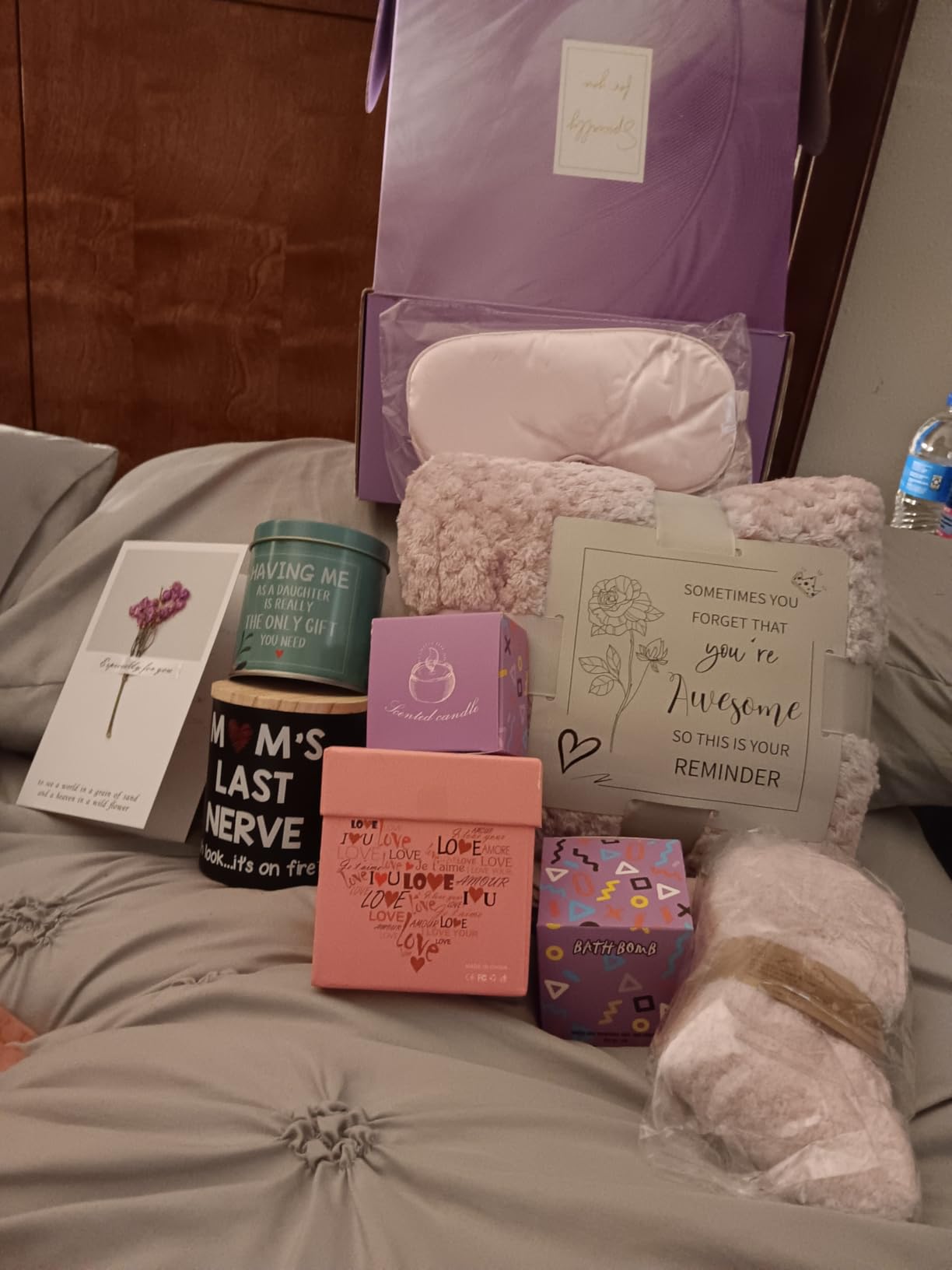 Happy Birthday Gifts for Women Mom Her Friend Sister Wife Grandma, Self Care Gifts Get Well Gifts Unique Relaxing Spa Gift Basket Set, Christmas Gifts for Women Mom Wife Grandma Friends Sister Customer Review Happy Birthday Gifts for Women Mom Her Friend Sister Wife Grandma, Self Care Gifts Get Well Gifts Unique Relaxing Spa Gift Basket Set, Christmas Gifts for Women Mom Wife Grandma Friends Sister - Customer Photo 2