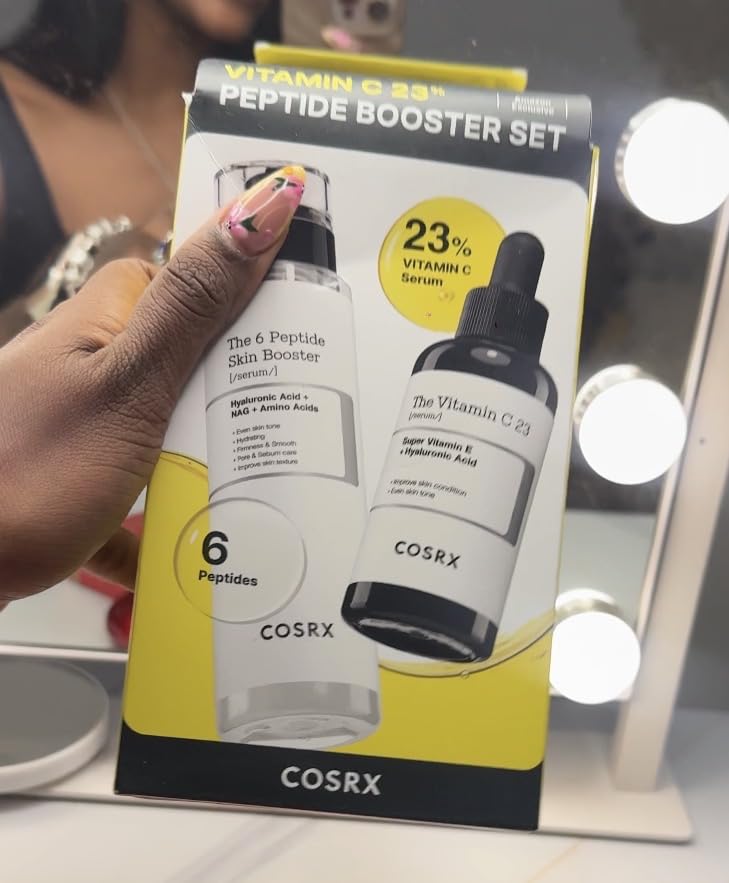 COSRX Snail Mucin 96% Peptide Booster Set - Amazon Exclusive - Korean Skin Care, Gift Sets, Skin Care Sets for Women, Advanced Snail Mucin Serum, Face Serum, Stocking Stuffers for Women Customer Review COSRX Snail Mucin 96% Peptide Booster Set - Amazon Exclusive - Korean Skin Care, Gift Sets, Skin Care Sets for Women, Advanced Snail Mucin Serum, Face Serum, Stocking Stuffers for Women - Customer Photo 2