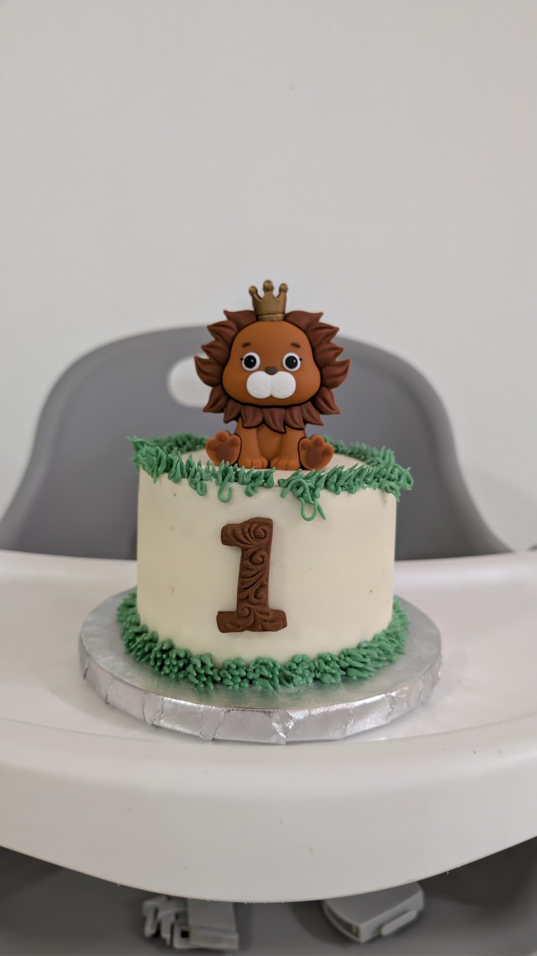 17PCS Dinosaur Cake Topper, Dinosaur Eggs Leaves Grasses Cake Decorations with Happy Birthday Sign Cake Toppers for Birthday Party Decorations, Safari Animal Themed Party - Customer Photo 1