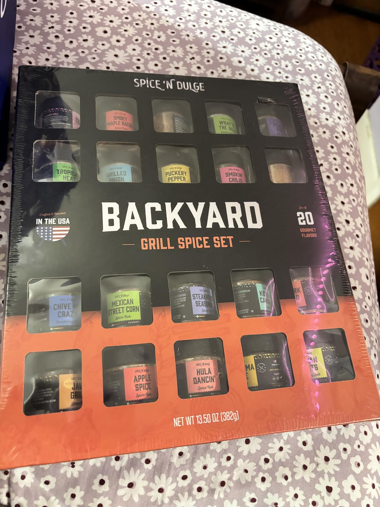 Grilling Spice Set Grill Seasoning Gifts, 20 Unique Spices and Seasonings Jars Gift Set, BBQ Gifts For Men, Dad, Husband, Father, Flavors Like Chili, Cajun, Garlic, Steak, Rub, Herbs, Blend and More - Customer Photo 3