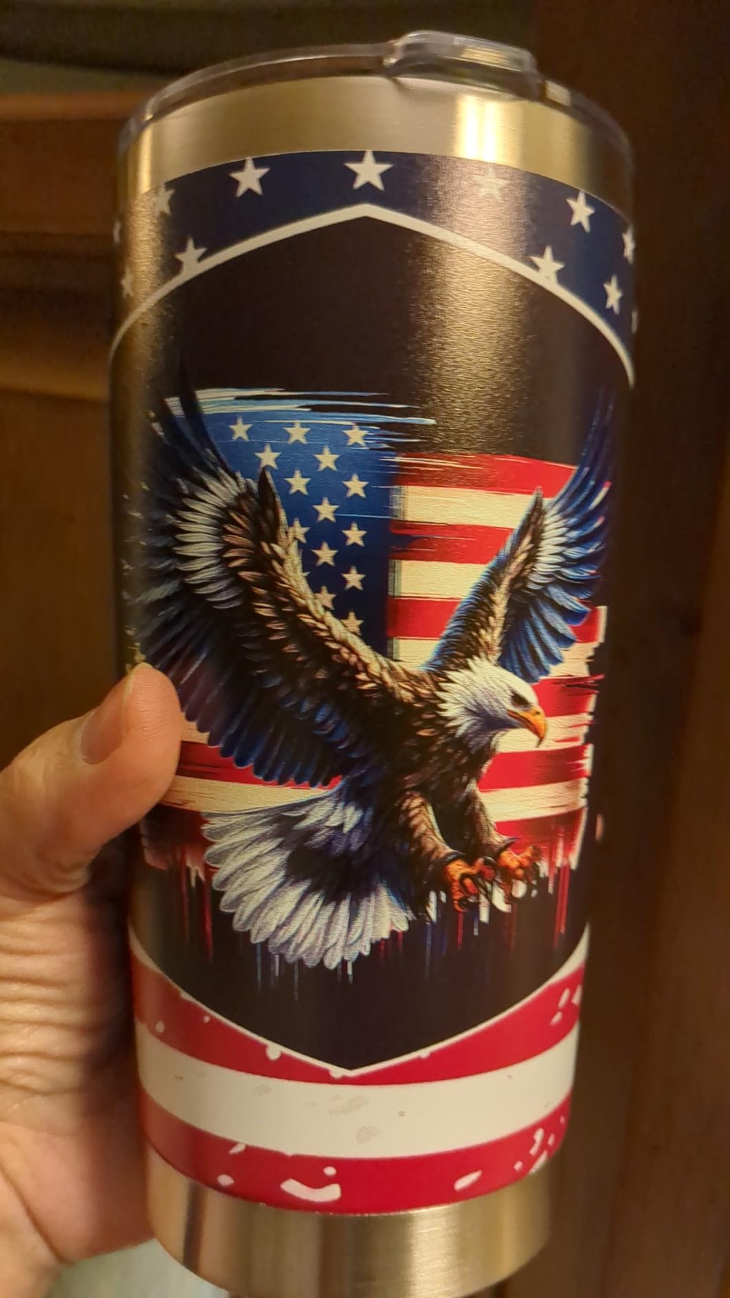 Eagle Gifts Tumbler for Scouts Men,20 oz Insulated Tumblers with Lid,Stainless Steel Insulated Tumblers,Boy Scout Gift Scouts Leader Gifts (always remember) - Customer Photo 1