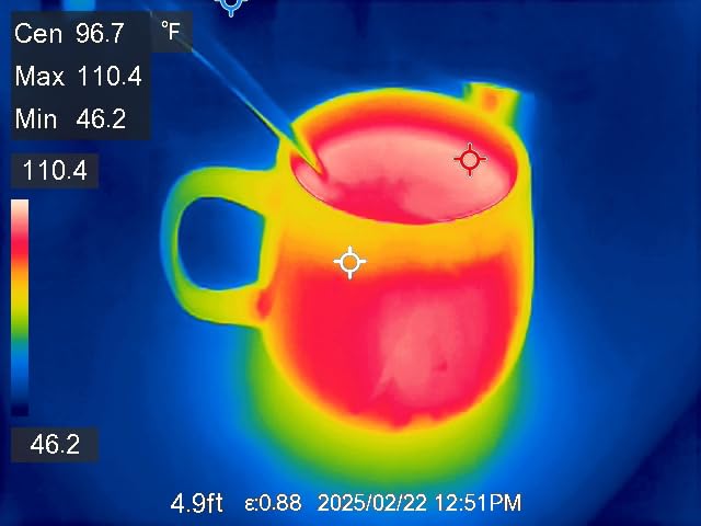 HSFTOOLS P2W 640x480 Super Resolution Thermal Camera with Dual-Camera, 256x192 IR Resolution Thermal Imaging Camera, 3.5 HSFTOOLS P2W 640x480 Super Resolution Thermal Camera with Dual-Camera, 256x192 IR Resolution Thermal Imaging Camera, 3.5