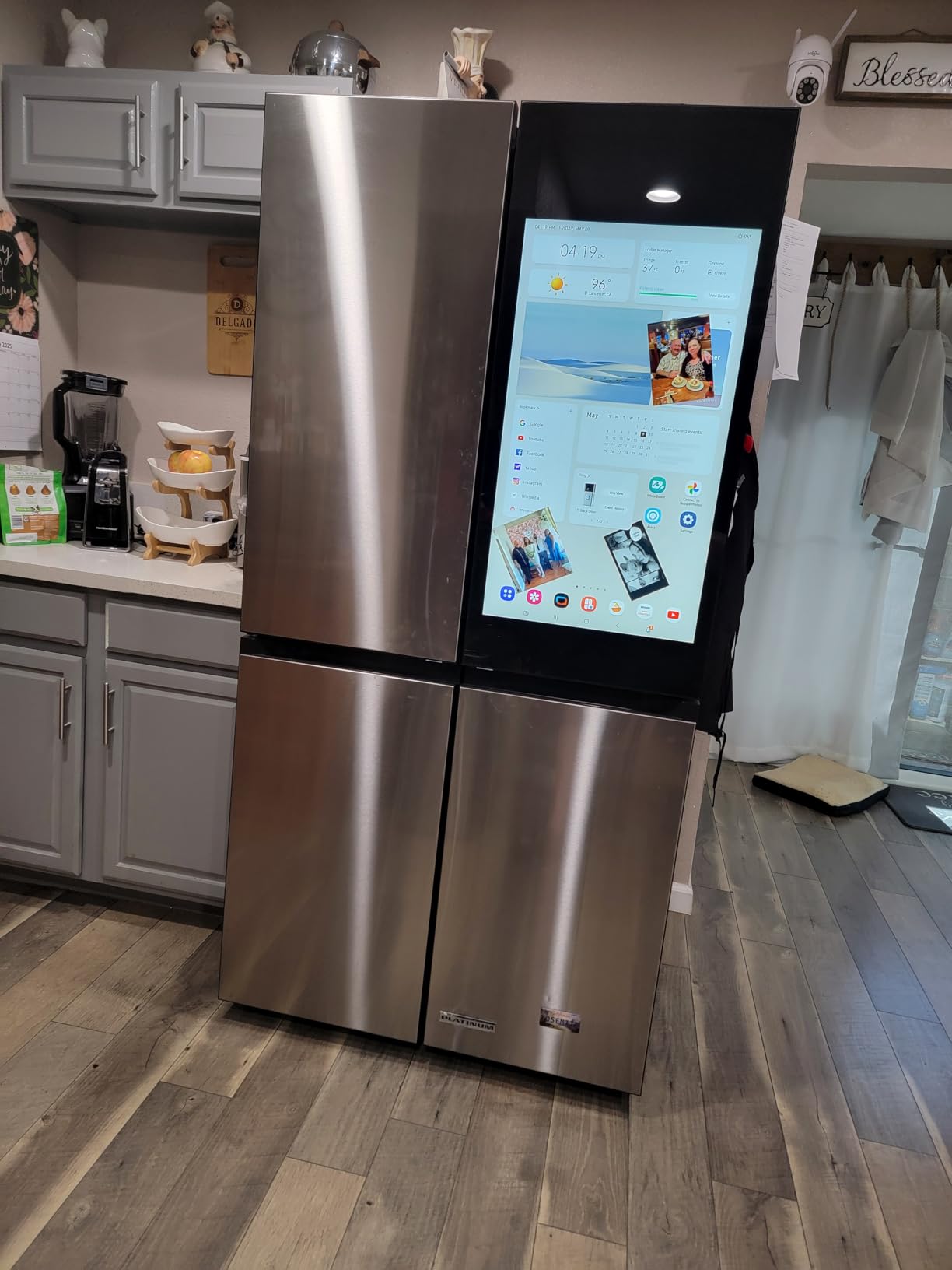 Samsung RF29DB9900QD 29 Cu. Ft. Stainless 4-Door French Door Smart Refrigerator - Customer Photo 001