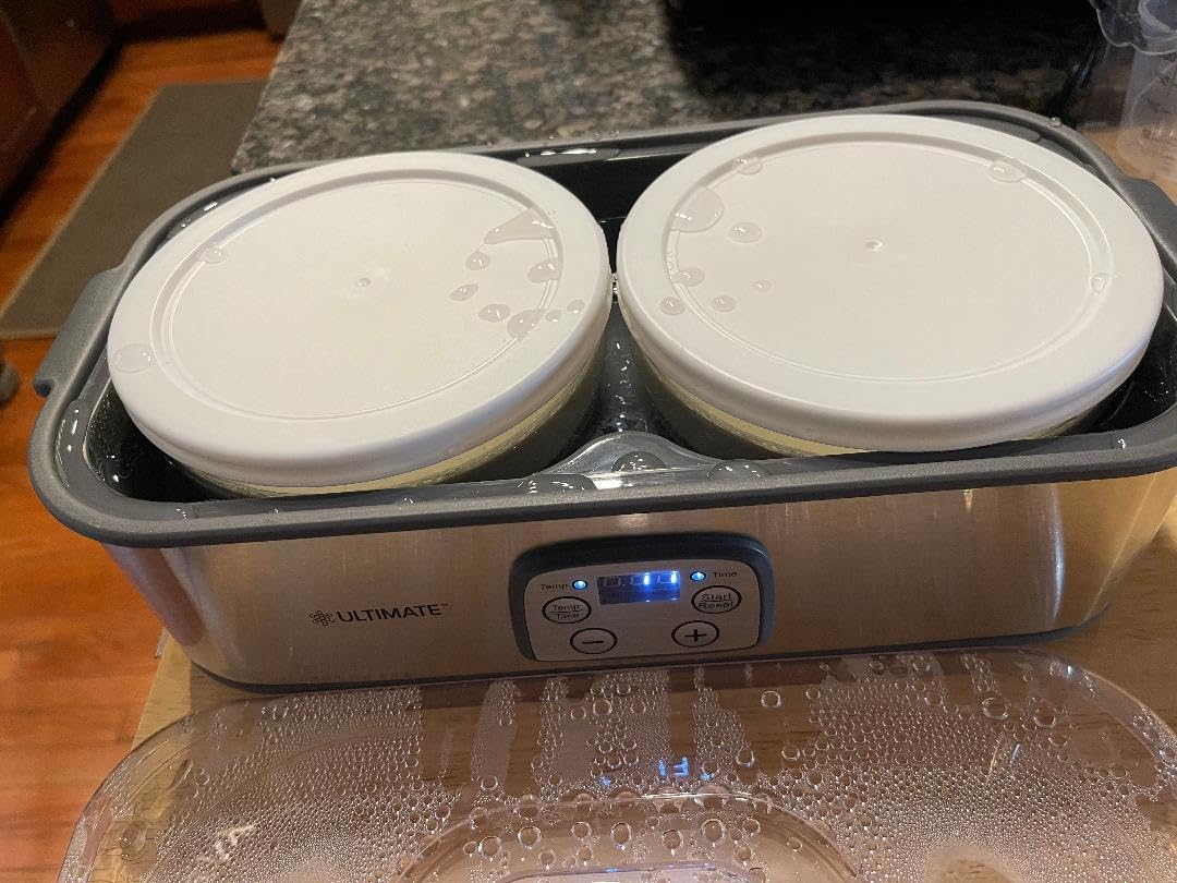 Ultimate Probiotic Yogurt Maker w/Adjustable Temperature & Time Control - Make Trillions of Live Probiotics - Best 2025 Men & Womens Christmas Gifts for Family & Friends - ULTIMATE LIFETIME WARRANTY Customer Review Ultimate Probiotic Yogurt Maker w/Adjustable Temperature & Time Control - Make Trillions of Live Probiotics - Best 2025 Men & Womens Christmas Gifts for Family & Friends - ULTIMATE LIFETIME WARRANTY - Customer Photo 2