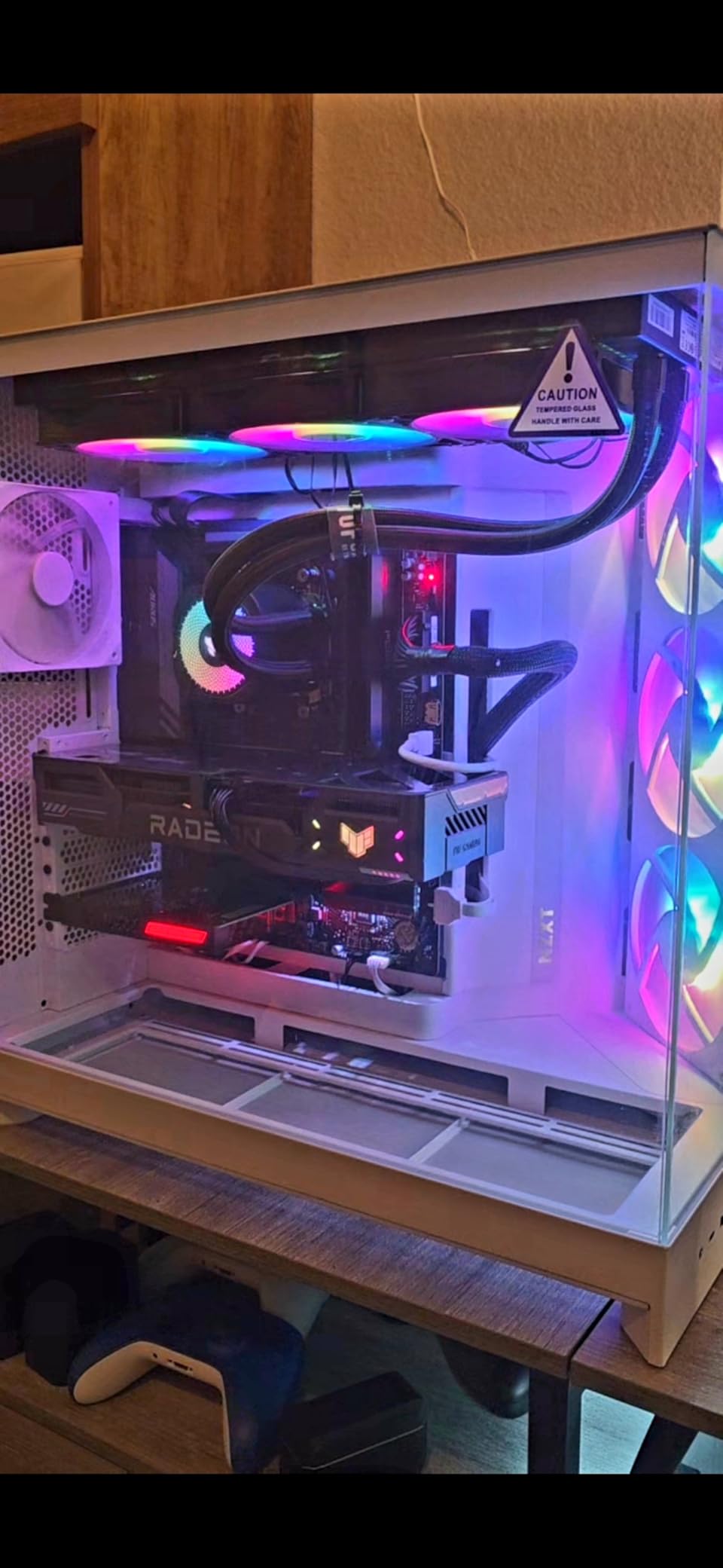 CORSAIR Nautilus 360 RS ARGB Liquid CPU Cooler – 360mm AIO – Low-Noise – Direct Motherboard Connection – Daisy-Chain – Intel LGA 1851/1700, AMD AM5/AM4 – 3X RS120 ARGB Fans Included – Black Customer Review CORSAIR Nautilus 360 RS ARGB Liquid CPU Cooler – 360mm AIO – Low-Noise – Direct Motherboard Connection – Daisy-Chain – Intel LGA 1851/1700, AMD AM5/AM4 – 3X RS120 ARGB Fans Included – Black - Customer Photo 001