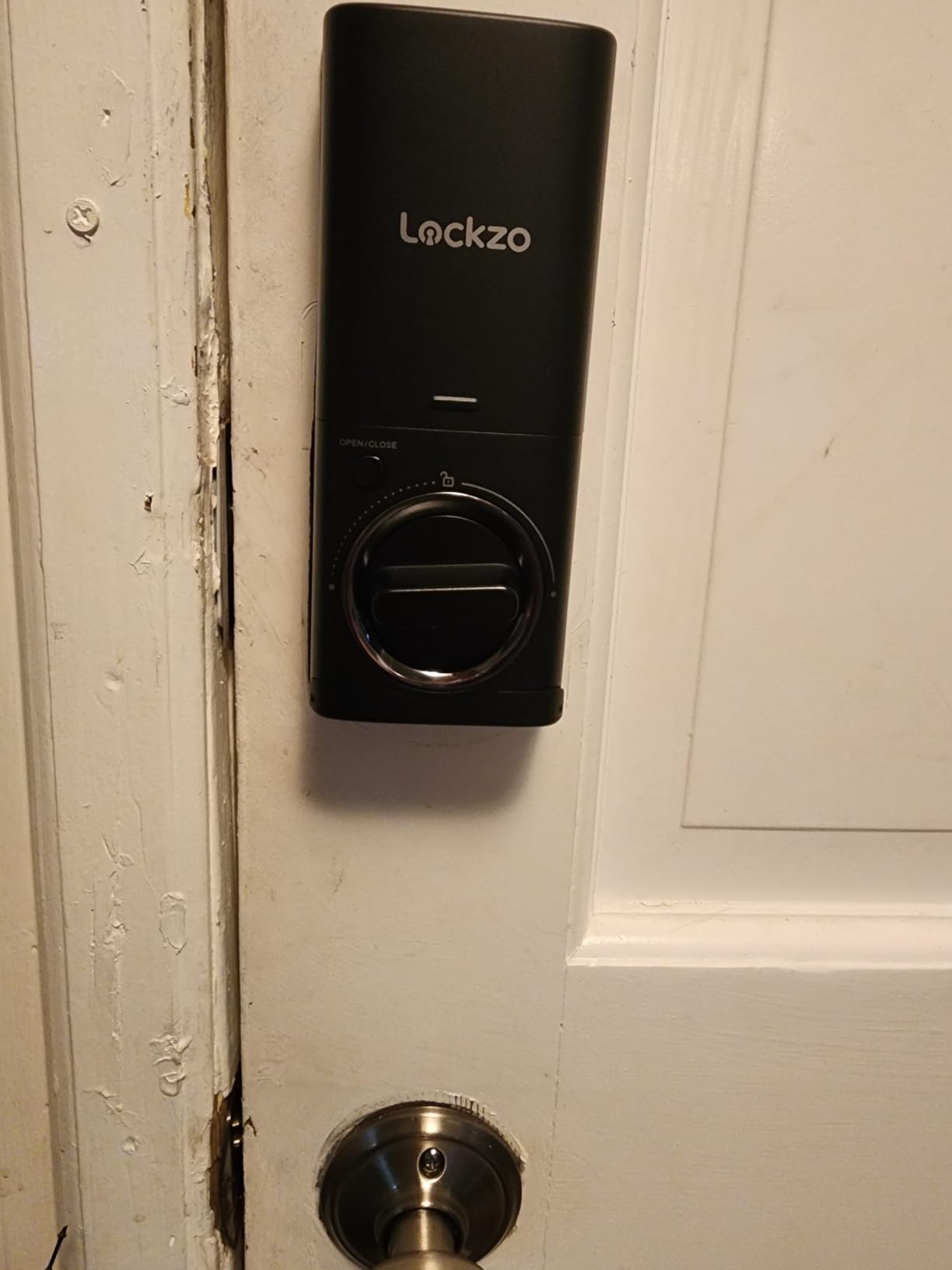 Video Smart Lock with Doorbell, 6 in 1 Keyless Entry Door Lock, Built-in WiFi Camera Deadbolt Lock for Front Door, Fingerprint, Keypad Code, App Control, Voice Control, Auto Lock, IP65, Video Calling - Customer Photo 1