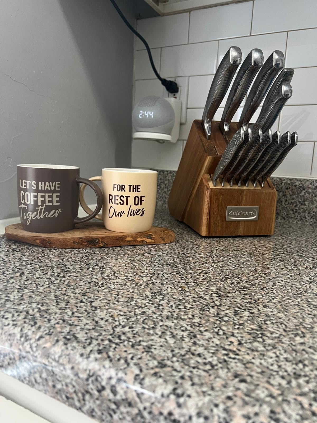 Triple Gifffted Let's Have Coffee Together Coffee Mug Set, Engagement Wedding Gifts for Couple, Bride and Groom Newlywed Bridal Shower Customer Review Triple Gifffted Let's Have Coffee Together Coffee Mug Set, Engagement Wedding Gifts for Couple, Bride and Groom Newlywed Bridal Shower - Customer Photo 1