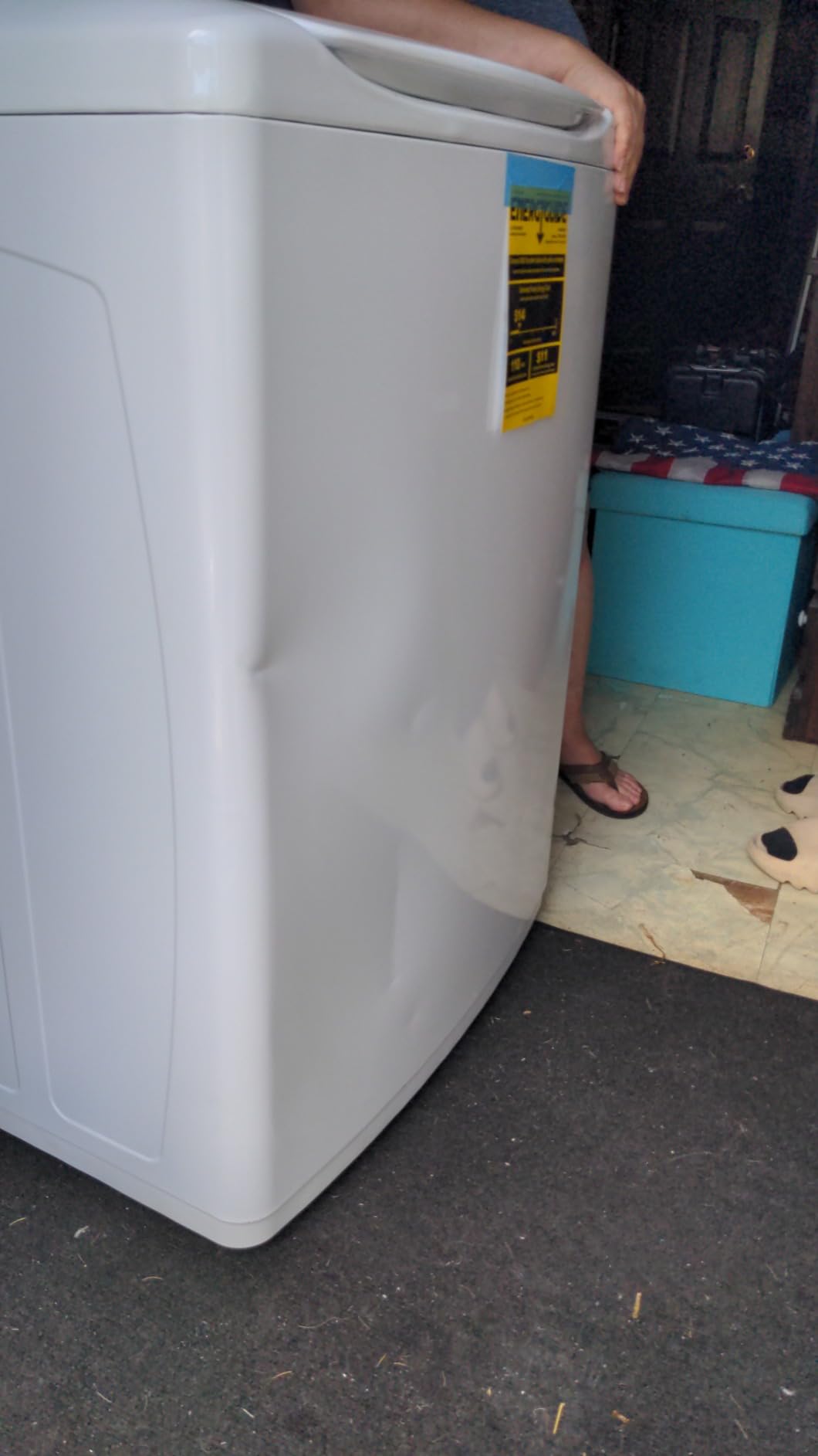 Frigidaire 4.4 cubic foot top load washer with MaxFill - Customer Photo 002