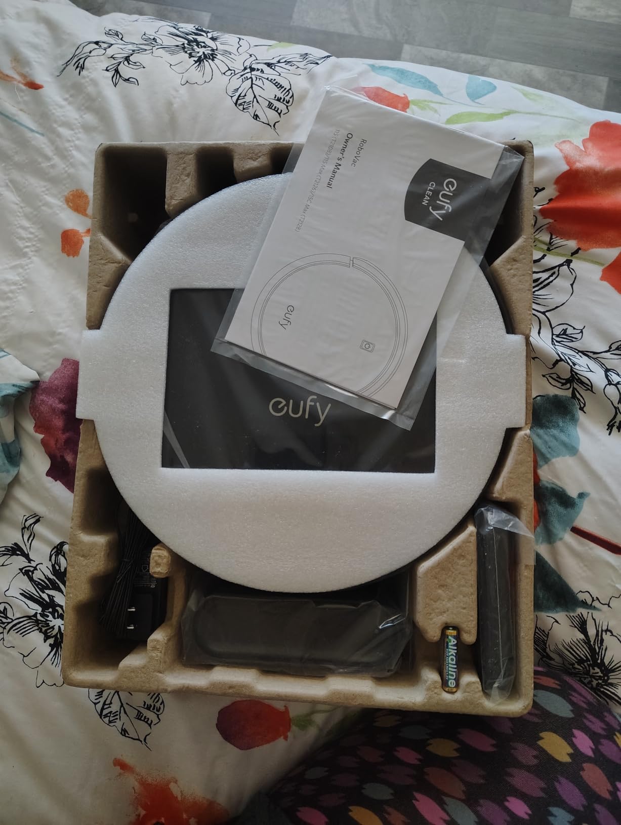 eufy C10 Robot Vacuum Self Emptying, 8 Weeks Hands Free, Advanced Smart Mapping with LiDAR Navigation, 2.85-Inch Slim Design, Powerful Suction, Edge Expansion Brush for Pet Hair, Carpet Detection - Customer Photo 1