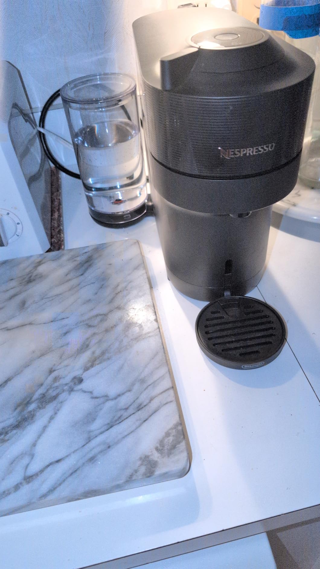 Nespresso Vertuo Pop+ Coffee and Espresso Machine by De'Longhi, Pacific Blue Customer Review Nespresso Vertuo Pop+ Coffee and Espresso Machine by De'Longhi, Pacific Blue - Customer Photo 1