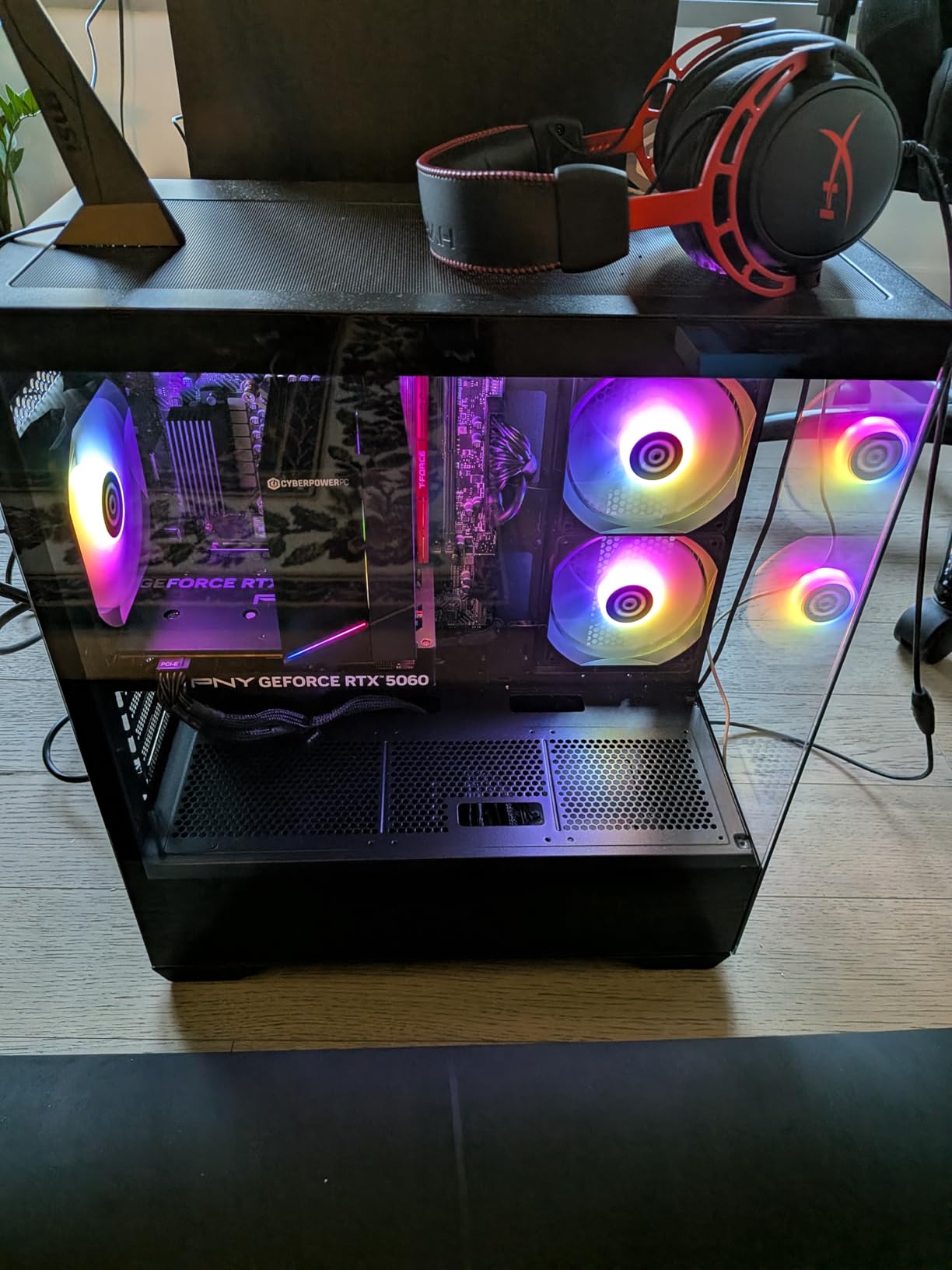 CyberPowerPC Gamer Xtreme VR Gaming PC, Intel Core i5-13400F 2.5GHz, GeForce RTX 5060 8GB, 16GB DDR5, 1TB PCIe 4.0 SSD, WiFi Ready & Windows 11 Home (GXiVR8060A40) - Customer Photo 001