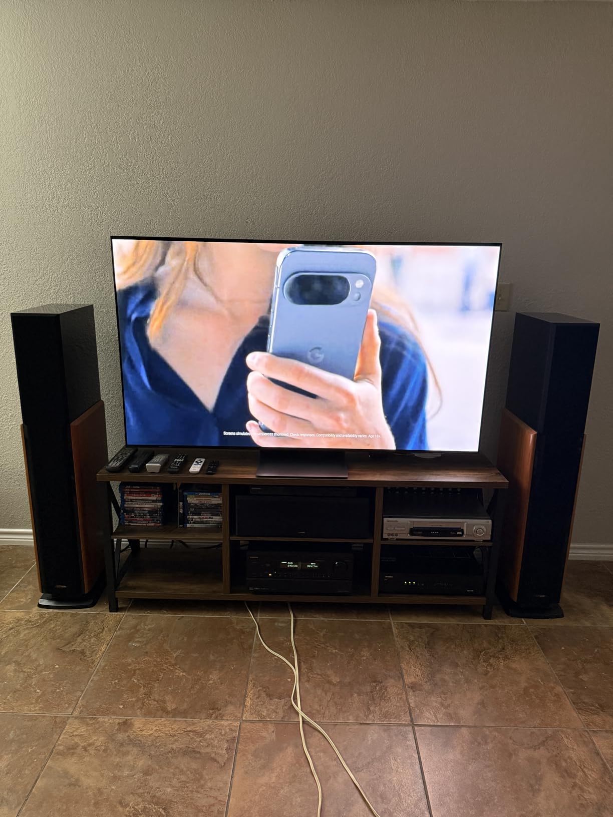 SAMSUNG 65-Inch Class OLED S90F 4K Smart TV (2025 Model) NQ4 AI Gen3 Processor, 4K AI Upscaling Pro, OLED HDR +, Motion Xcelerator 144Hz, Samsung Vision AI, Alexa Built-in Customer Review SAMSUNG 65-Inch Class OLED S90F 4K Smart TV (2025 Model) NQ4 AI Gen3 Processor, 4K AI Upscaling Pro, OLED HDR +, Motion Xcelerator 144Hz, Samsung Vision AI, Alexa Built-in - Customer Photo 2