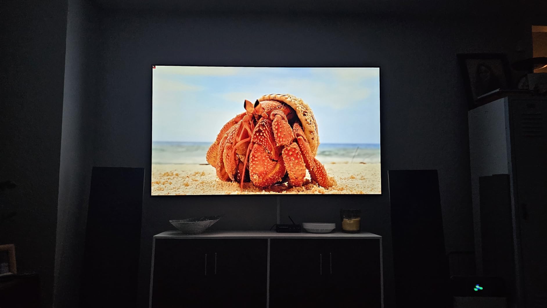Samsung 65-Inch Class OLED 4K S85F Series, Vision AI Smart TV (2025 Model, 65S85F) Object Tracking Sound Lite w/Dolby Atmos, NQ4 AI Gen2 Processor, Contour Design, Color Booster Pro, Alexa Built-in Customer Review Samsung 65-Inch Class OLED 4K S85F Series, Vision AI Smart TV (2025 Model, 65S85F) Object Tracking Sound Lite w/Dolby Atmos, NQ4 AI Gen2 Processor, Contour Design, Color Booster Pro, Alexa Built-in - Customer Photo 2