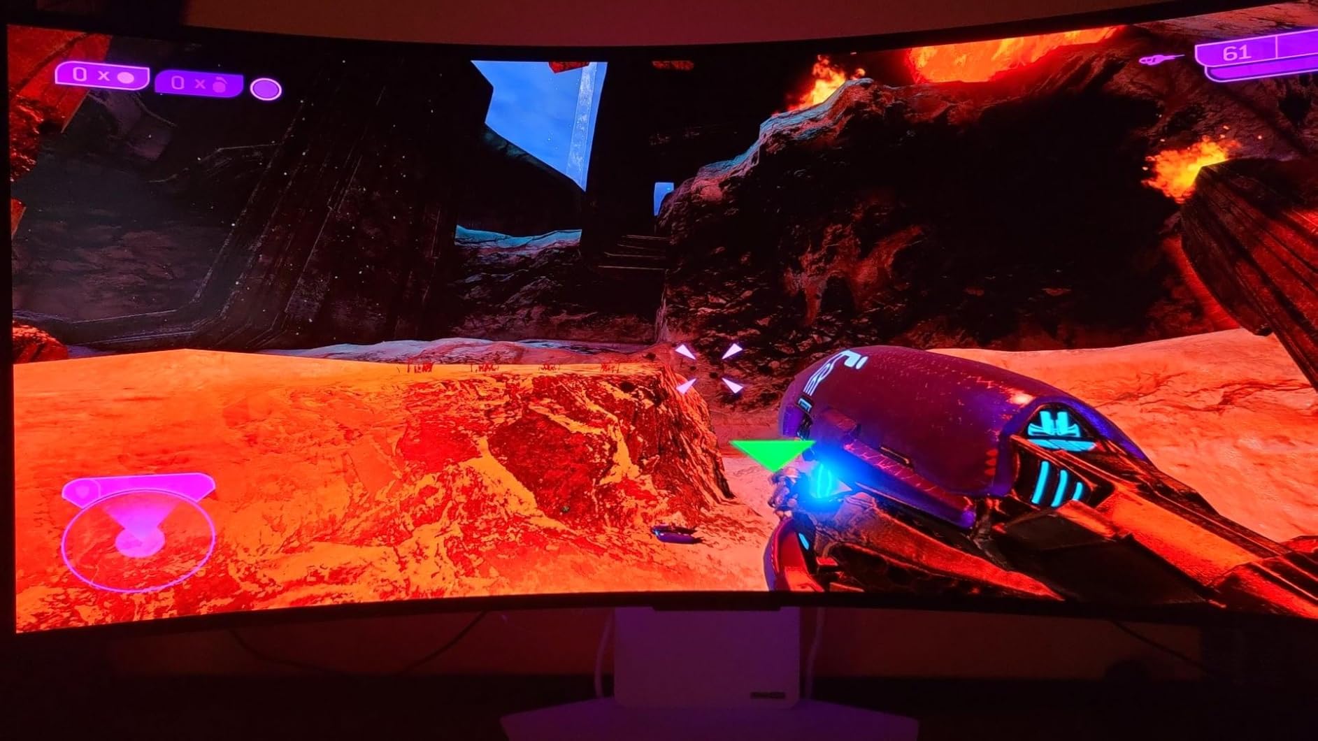 LG 45GX950A-B 45-inch Ultragear 5K2K WUHD (5120 x 2160) OLED Curved Gaming Monitor, Dual-Mode, 165Hz, 0.03ms, NVIDIA G-Sync, AMD FreeSync Premium Pro, HDR True Black 400 Customer Review LG 45GX950A-B 45-inch Ultragear 5K2K WUHD (5120 x 2160) OLED Curved Gaming Monitor, Dual-Mode, 165Hz, 0.03ms, NVIDIA G-Sync, AMD FreeSync Premium Pro, HDR True Black 400 - Customer Photo 001