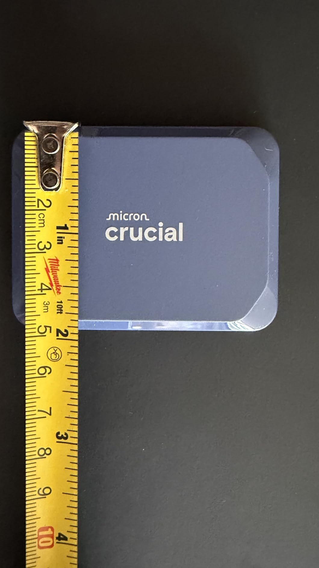 Crucial X10 1TB Portable SSD, Up to 2,100MB/s, USB 3.2 USB-C, External Solid State Drive, Compatible with Windows, Mac & Android, Durable Storage for Games, Photos & Files, Blue - CT1000X10SSD9-02 Customer Review Crucial X10 1TB Portable SSD, Up to 2,100MB/s, USB 3.2 USB-C, External Solid State Drive, Compatible with Windows, Mac & Android, Durable Storage for Games, Photos & Files, Blue - CT1000X10SSD9-02 - Customer Photo 002
