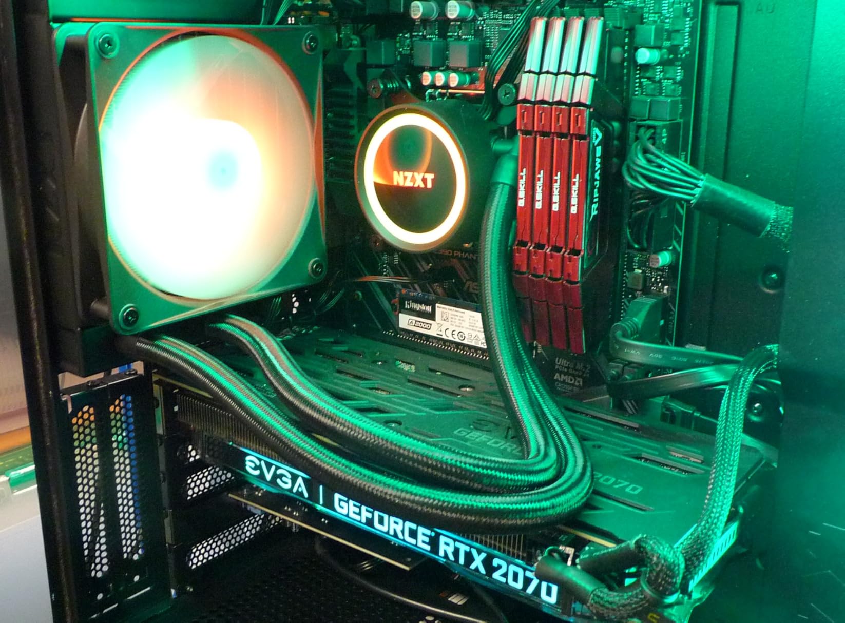 NZXT Kraken Plus 240 – AIO CPU Liquid Cooler – 240mm Radiator – 2 x F120P Fans – Customizable 1.54 NZXT Kraken Plus 240 – AIO CPU Liquid Cooler – 240mm Radiator – 2 x F120P Fans – Customizable 1.54