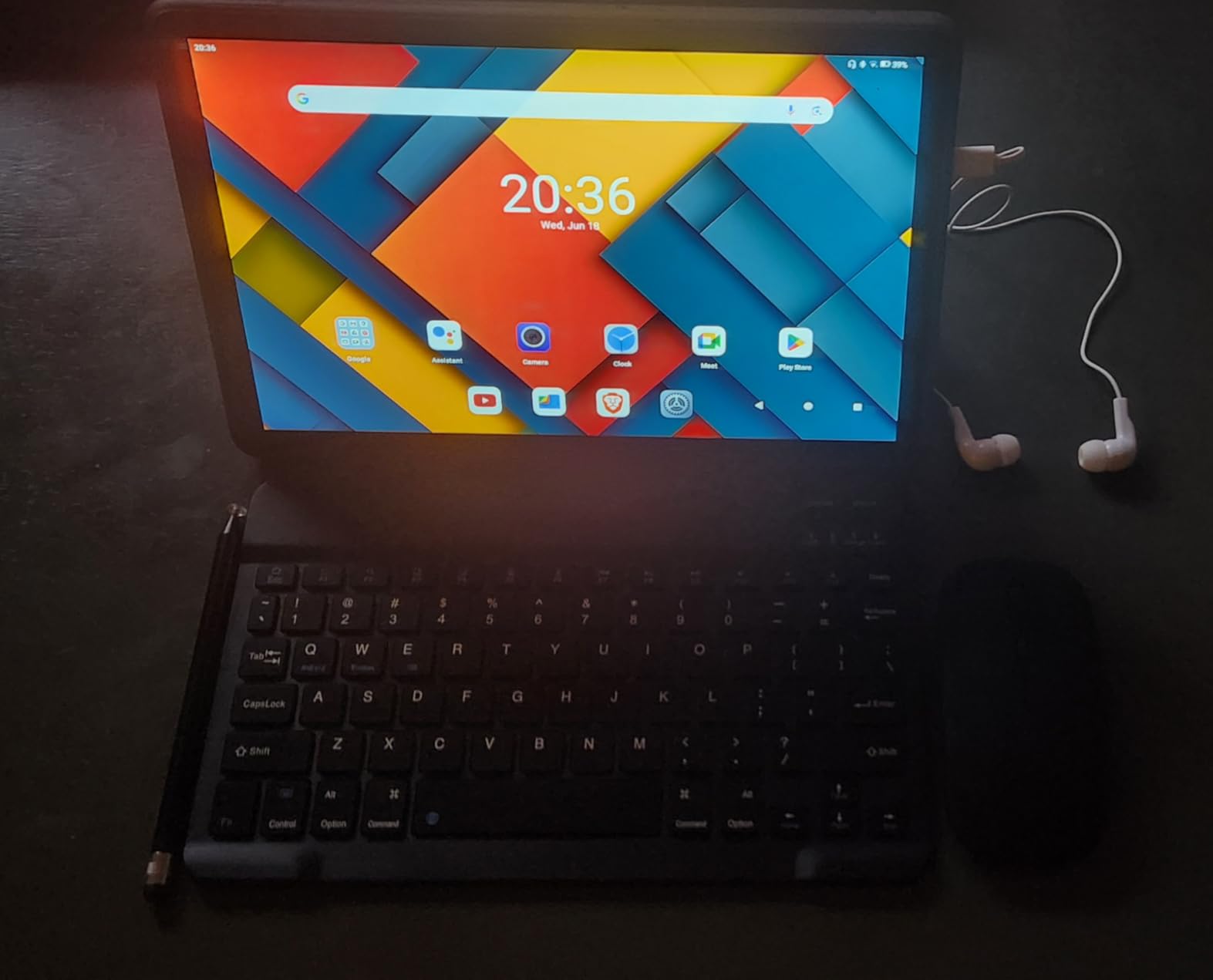 Tablet, 11 Inch Android 14 Tablets, 14GB RAM+64GB ROM (TF 1TB) with Octa-Core, 6800mAh, Widevine L1, WiFi 6, 8 in 1 Tablet with Keyboard, Mouse, Protective Case, Stylus, Headset, Charger- Black Customer Review Tablet, 11 Inch Android 14 Tablets, 14GB RAM+64GB ROM (TF 1TB) with Octa-Core, 6800mAh, Widevine L1, WiFi 6, 8 in 1 Tablet with Keyboard, Mouse, Protective Case, Stylus, Headset, Charger- Black - Customer Photo 2