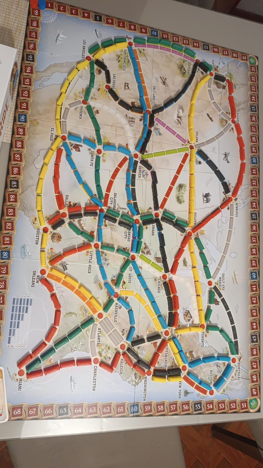 Asmodee Ticket to Ride Board Game (2025 Refresh) - A Cross-Country Train Adventure for Friends and Family, Strategy Game for Kids & Adults, Ages 8+, 2-5 Players, 30-60 Minute Playtime Customer Review Asmodee Ticket to Ride Board Game (2025 Refresh) - A Cross-Country Train Adventure for Friends and Family, Strategy Game for Kids & Adults, Ages 8+, 2-5 Players, 30-60 Minute Playtime - Customer Photo 1