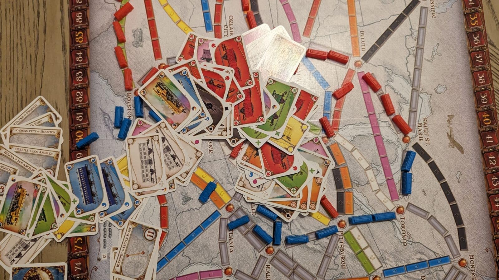 Asmodee Ticket to Ride Board Game (2025 Refresh) - A Cross-Country Train Adventure for Friends and Family, Strategy Game for Kids & Adults, Ages 8+, 2-5 Players, 30-60 Minute Playtime Customer Review Asmodee Ticket to Ride Board Game (2025 Refresh) - A Cross-Country Train Adventure for Friends and Family, Strategy Game for Kids & Adults, Ages 8+, 2-5 Players, 30-60 Minute Playtime - Customer Photo 2
