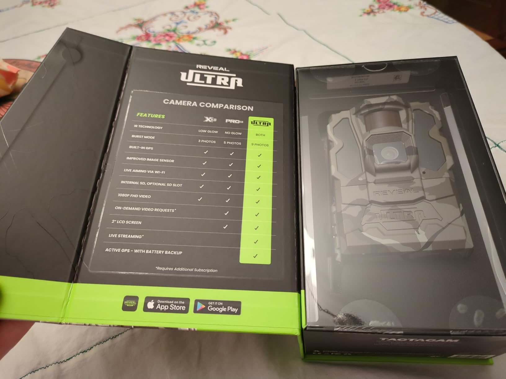 TACTACAM Reveal Ultra Cellular Trail Camera: 4K Photo, 1080p Video, Live View, GPS Tracking-Enabled, Switchable No-Glow/Low-Glow Flash, LTE Connectivity, LCD Screen Customer Review TACTACAM Reveal Ultra Cellular Trail Camera: 4K Photo, 1080p Video, Live View, GPS Tracking-Enabled, Switchable No-Glow/Low-Glow Flash, LTE Connectivity, LCD Screen - Customer Photo 1