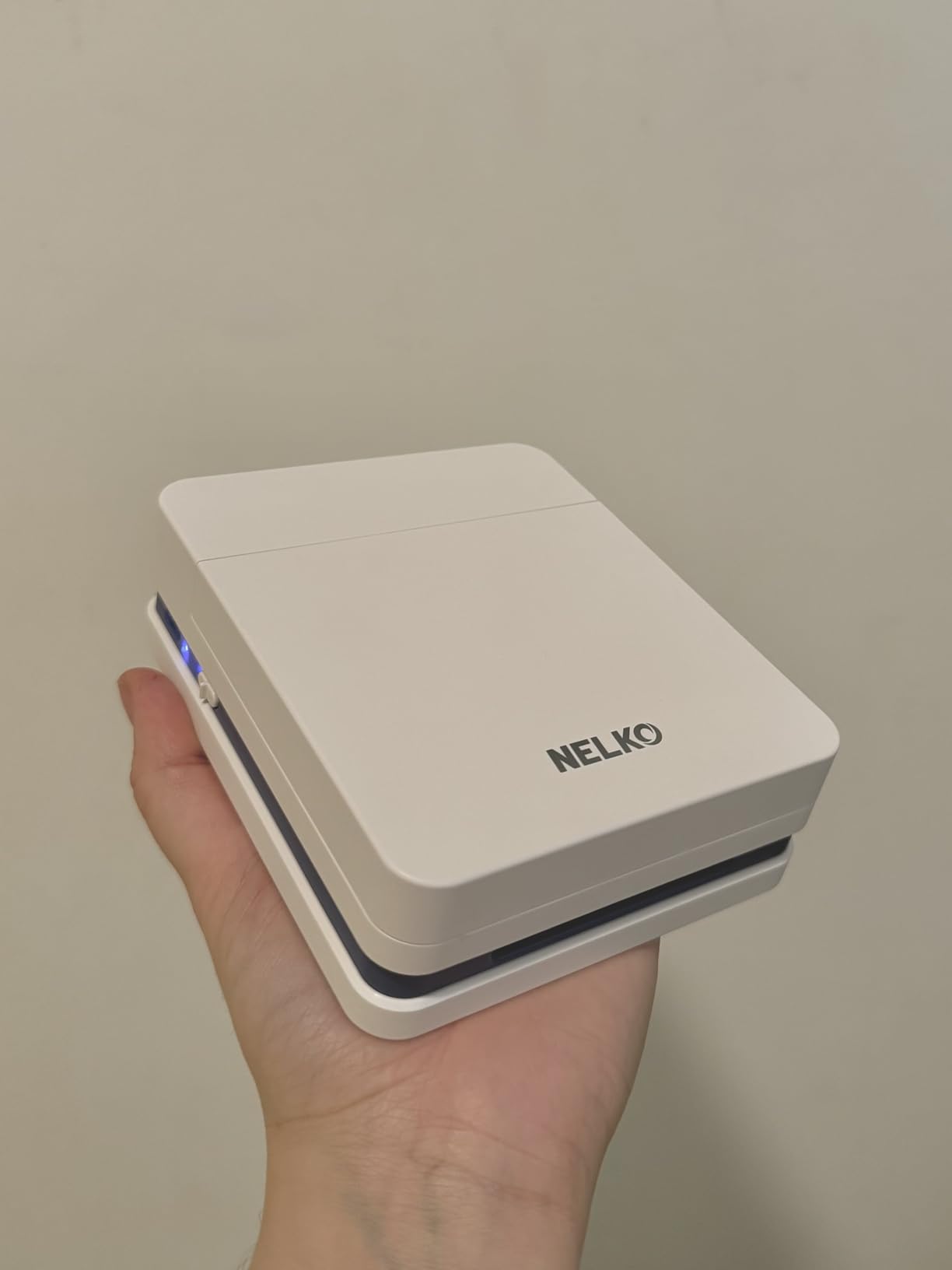 Nelko Photo Printer, PP01 Color Mini Portable Printer, Instant Smartphone Inkjet Printer, Sticky-Back Photos, Rechargeable Portable Picture Printer for iOS & Android, for Christmas, Family, White Customer Review Nelko Photo Printer, PP01 Color Mini Portable Printer, Instant Smartphone Inkjet Printer, Sticky-Back Photos, Rechargeable Portable Picture Printer for iOS & Android, for Christmas, Family, White - Customer Photo 1