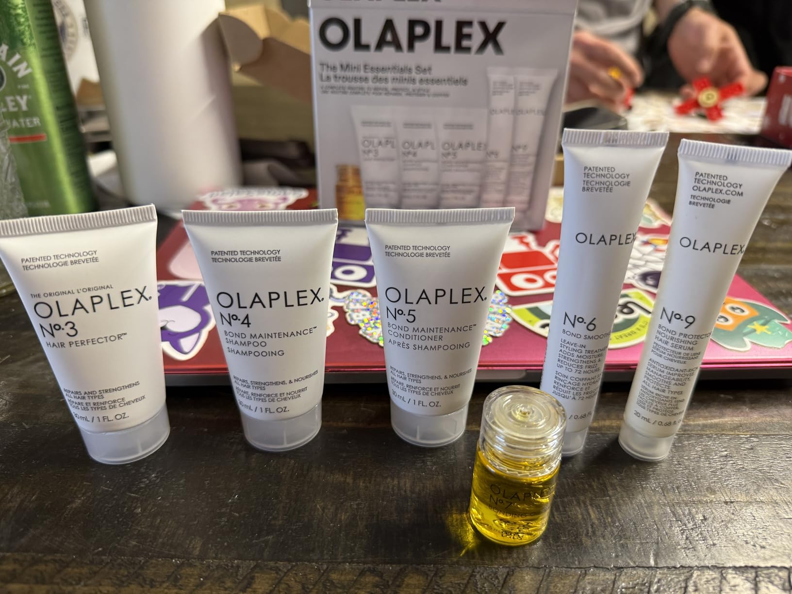 Mini Hair Essentials Set: No. 3,4,5,9.6.7, A Healthy Hair Value Set for Instant, Shiny Visbly Healthy Hair - Customer Photo 2