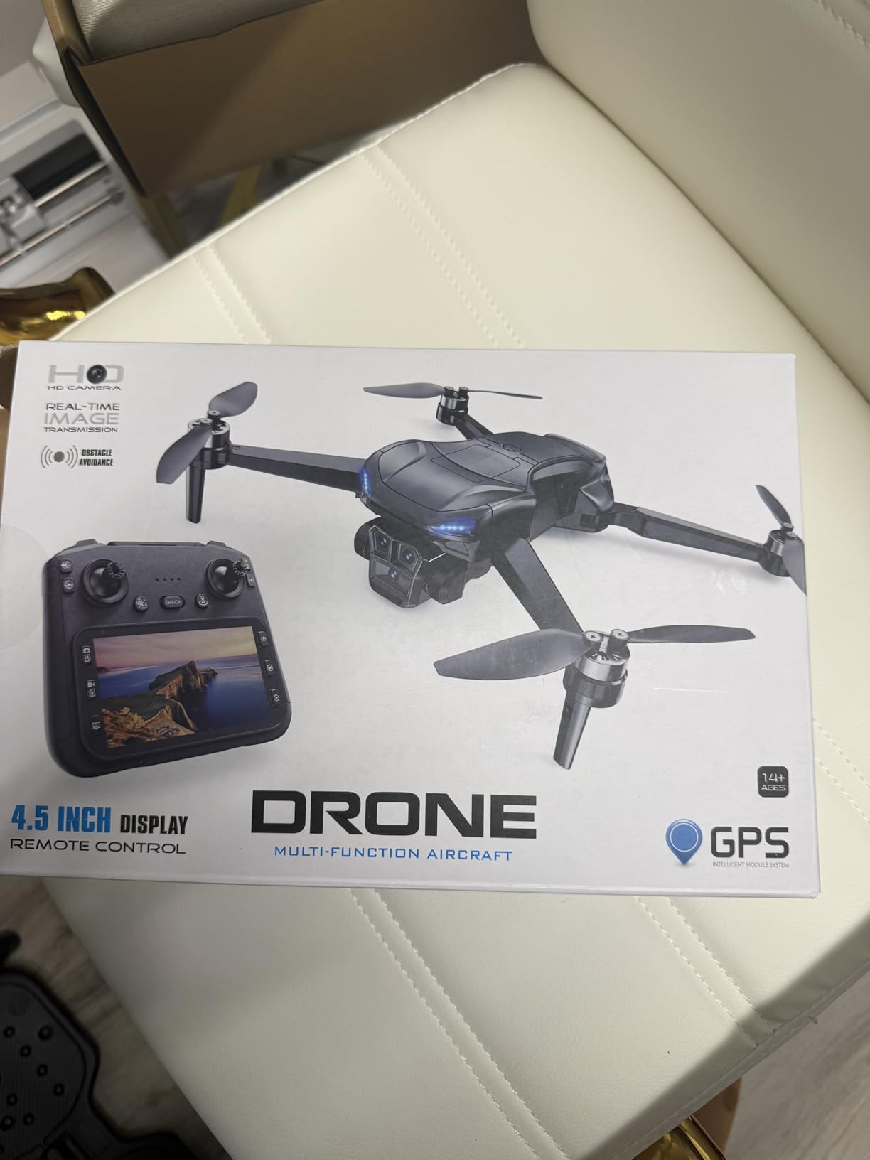 4K GPS Drone with Camera for Adults, Brushless Motor, 4.5
