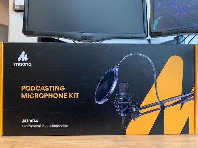 MAONO XLR/USB Condenser Microphone: 192kHz/24Bit Plug & Play PC Computer Podcast Cardioid Metal Mic Kit with Software, Professional Sound Chipset for Recording, Studio, Singing, YouTube A04 Gen2 - Customer Photo 001
