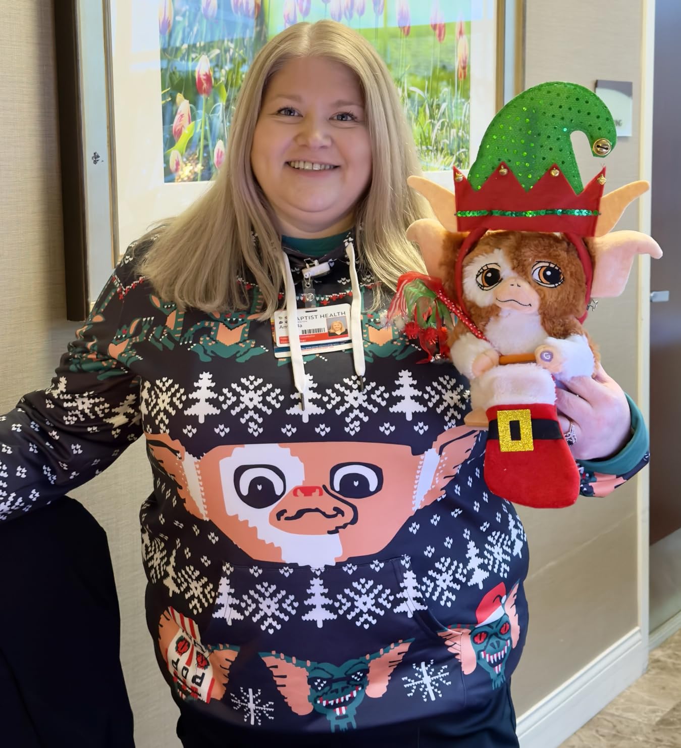 Grace's Secret Unisex 3D Ugly Christmas Sweatshirt Kangaroo Pocket Hoodies Pullover Customer Review Grace's Secret Unisex 3D Ugly Christmas Sweatshirt Kangaroo Pocket Hoodies Pullover - Customer Photo 1