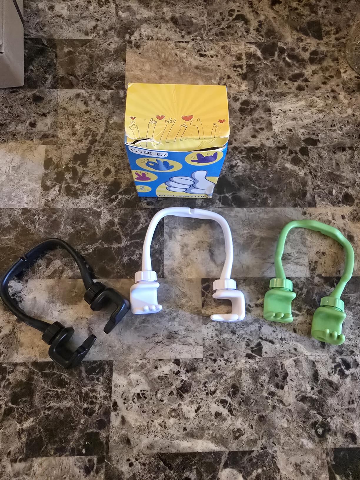 Stocking Stuffers for Teens Boys Girls Men Women Cell Phone Stand for Desk OK Phone Holder for Teenage Dad Husband Birthday Gifts Funny Cool Gadgets - Customer Photo 1