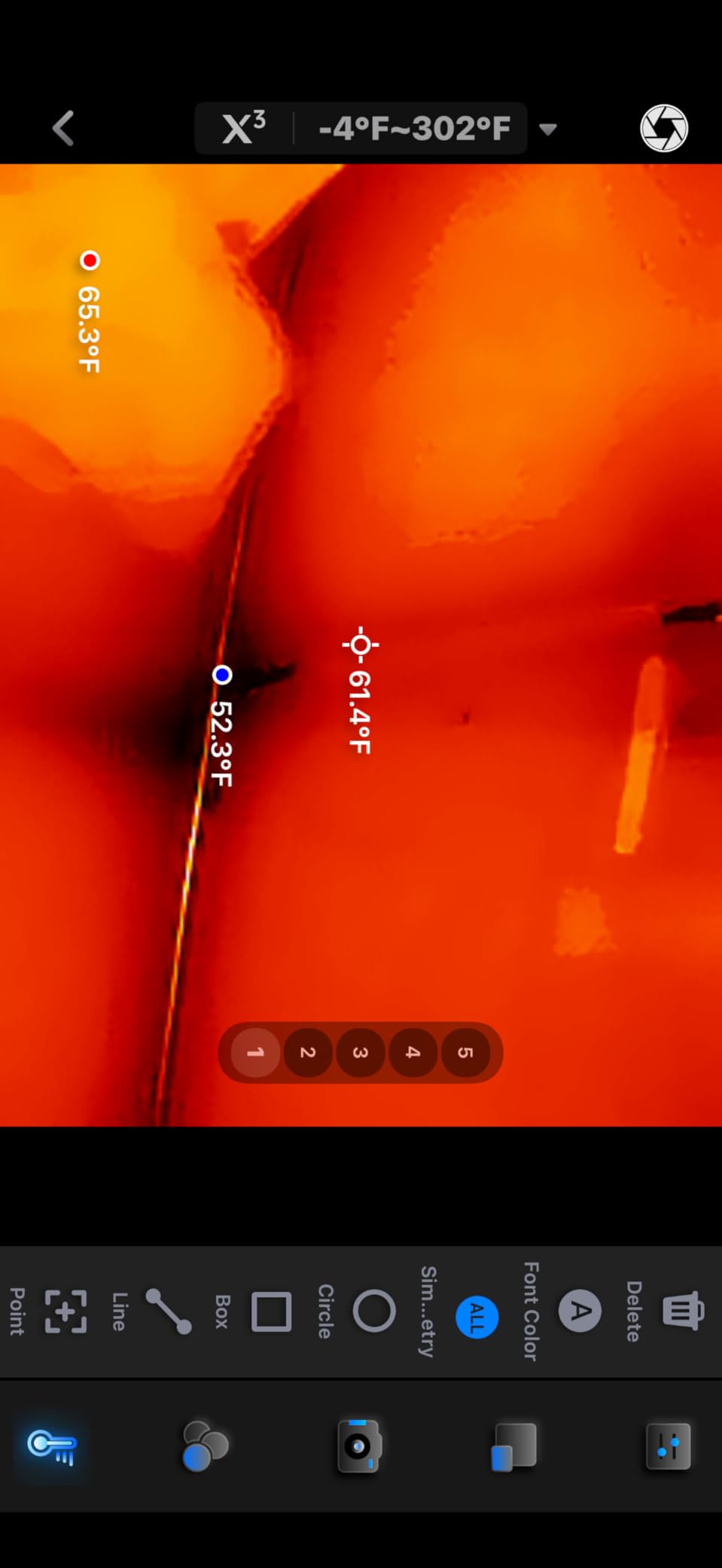 Thermal Master P1 - Thermal Camera for Type-C iPhone & Android, 320x240 Super IR Resolution Infrared Imager w/Spot Tracker, 15x Zoom, 3.6℉ Accuracy, -4℉ to 1112℉ High Temp, Work for Home Inspection Customer Review Thermal Master P1 - Thermal Camera for Type-C iPhone & Android, 320x240 Super IR Resolution Infrared Imager w/Spot Tracker, 15x Zoom, 3.6℉ Accuracy, -4℉ to 1112℉ High Temp, Work for Home Inspection - Customer Photo 1