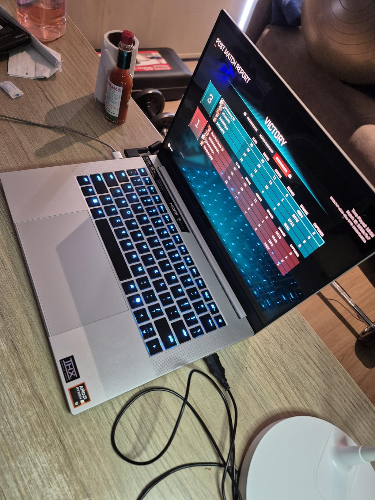 Razer Blade 14 (2025) Gaming Laptop: NVIDIA GeForce RTX 5060 - AMD Ryzen AI 9 365 CPU - 3K 120Hz OLED Display - 16GB LPDDR5X RAM - 1TB SSD - Thin & Lightweight - Chroma RGB - Windows - Black Customer Review Razer Blade 14 (2025) Gaming Laptop: NVIDIA GeForce RTX 5060 - AMD Ryzen AI 9 365 CPU - 3K 120Hz OLED Display - 16GB LPDDR5X RAM - 1TB SSD - Thin & Lightweight - Chroma RGB - Windows - Black - Customer Photo 2