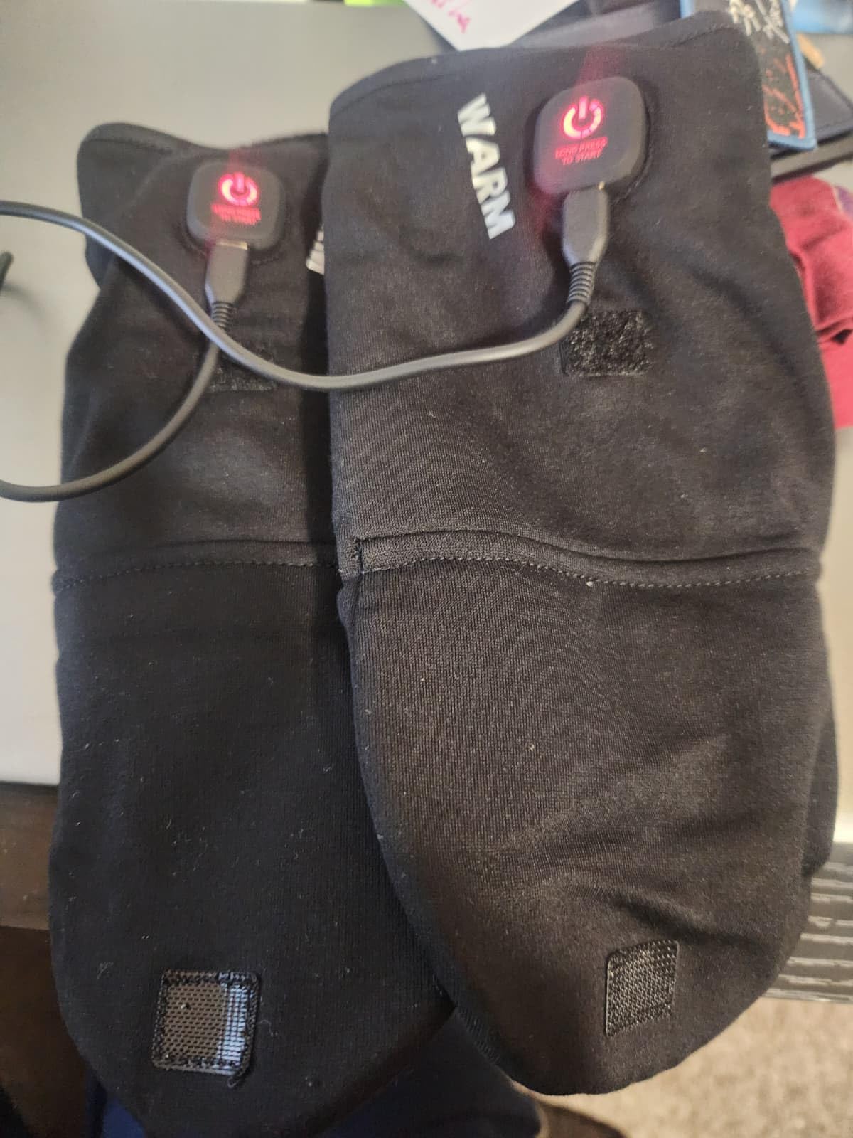 Heated Gloves for Men Women, Rechargeable Detachable Full & Half Hands Heated Glove Fingerless Electric Heating Gloves Hand Warmer for Work, Hunting, Skiing, Outdoor Work Customer Review Heated Gloves for Men Women, Rechargeable Detachable Full & Half Hands Heated Glove Fingerless Electric Heating Gloves Hand Warmer for Work, Hunting, Skiing, Outdoor Work - Customer Photo 1
