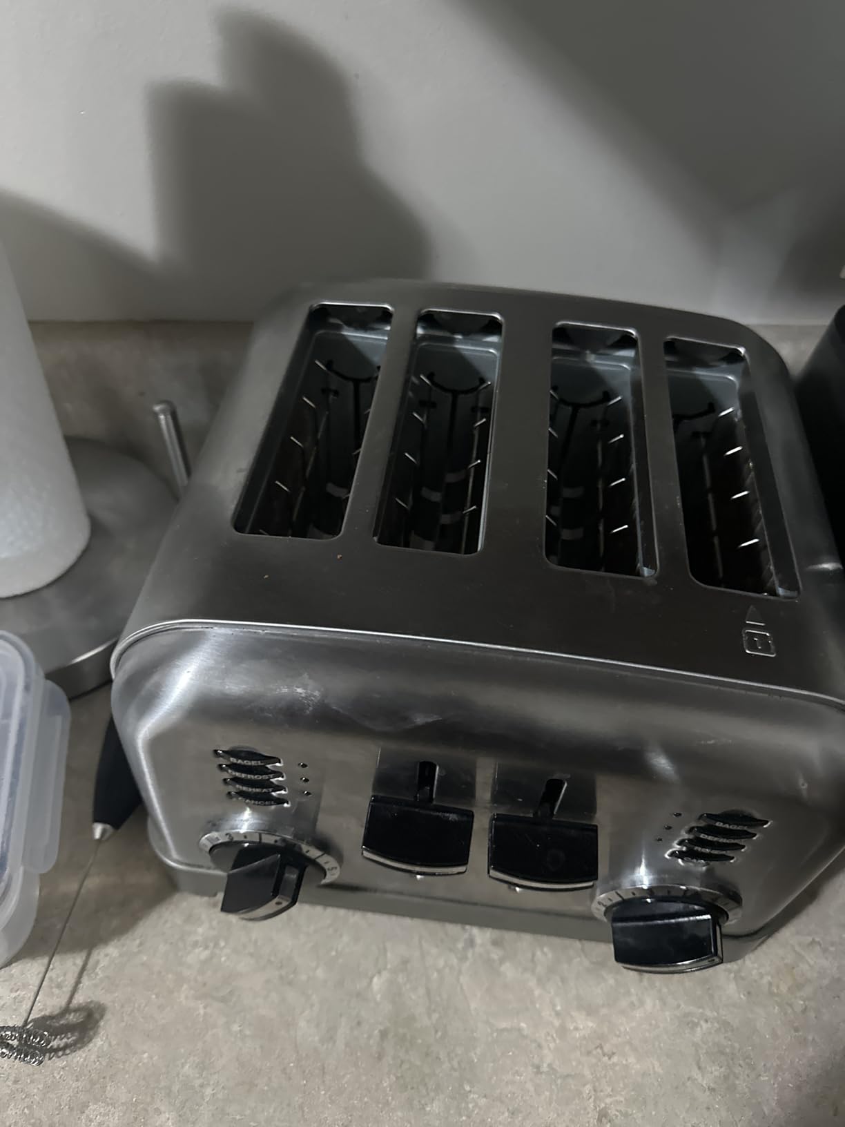 Cuisinart 4 Slice Compact Stainless Steel Toaster with Extra-Wide Slots for Bread, French Toast, Bagels & Pastries Customer Review Cuisinart 4 Slice Compact Stainless Steel Toaster with Extra-Wide Slots for Bread, French Toast, Bagels & Pastries - Customer Photo 1