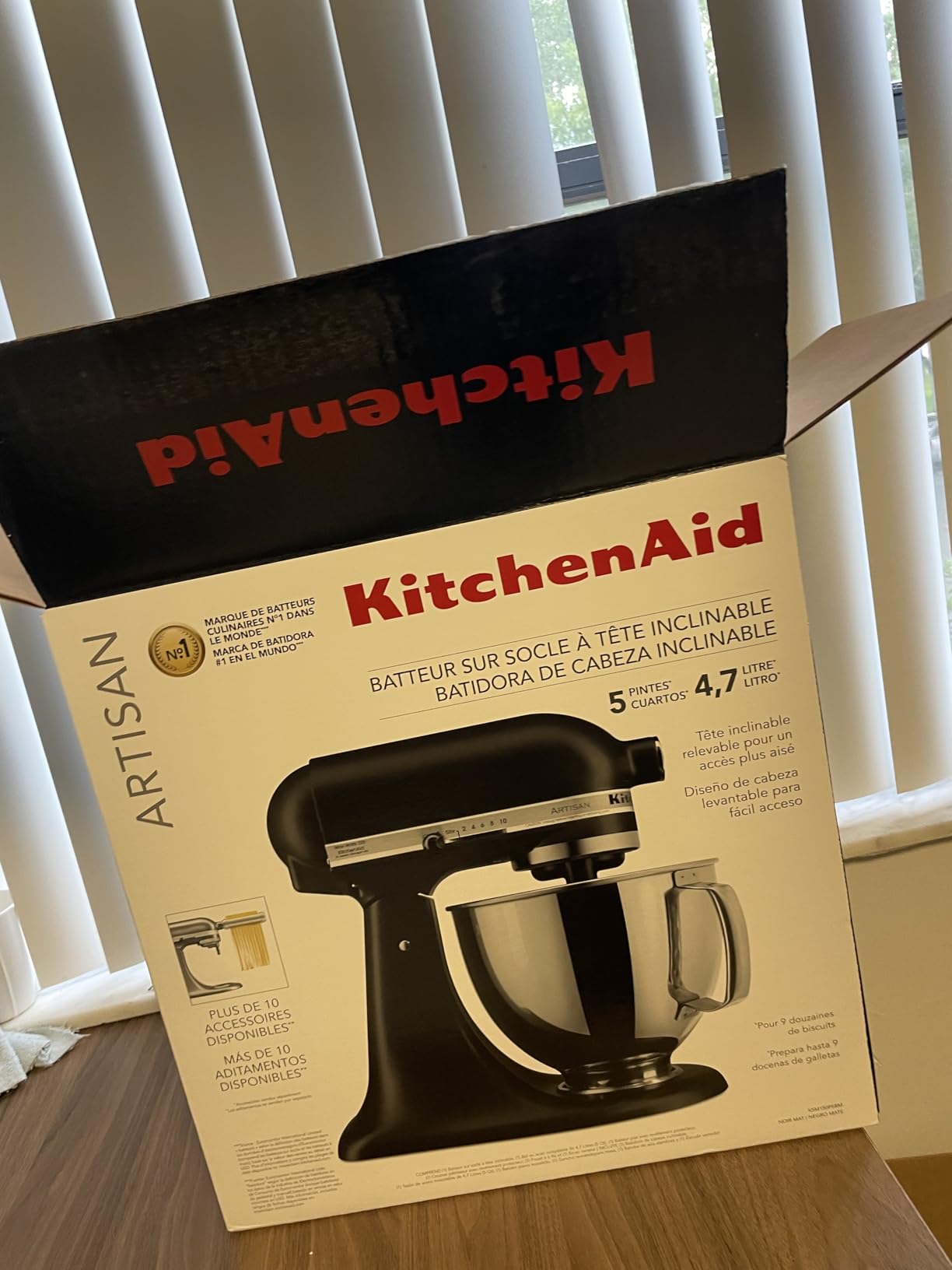 KitchenAid Artisan Series 5 Quart Tilt Head Stand Mixer with Pouring Shield KSM150PS, Contour Silver Customer Review KitchenAid Artisan Series 5 Quart Tilt Head Stand Mixer with Pouring Shield KSM150PS, Contour Silver - Customer Photo 2