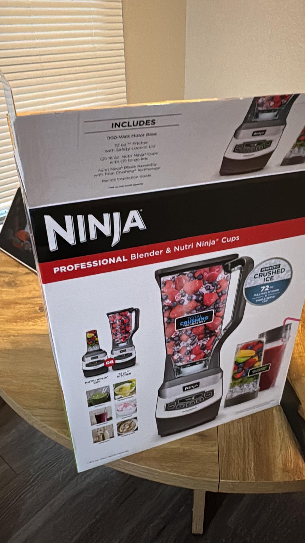 Ninja Kitchen System | 8-Cup Food Processor Bowl & 72 oz. Blender All-in-One | With (2) 16 oz. To-Go Cups | For Smoothies, Ice Crushing, Dough & More | 1500 Watt | Black | BL770 Customer Review Ninja Kitchen System | 8-Cup Food Processor Bowl & 72 oz. Blender All-in-One | With (2) 16 oz. To-Go Cups | For Smoothies, Ice Crushing, Dough & More | 1500 Watt | Black | BL770 - Customer Photo 2