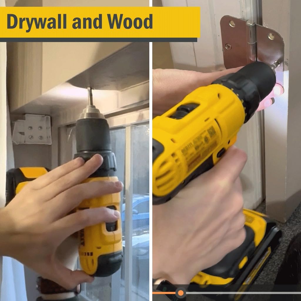 DEWALT 20V Max Cordless Drill Driver Set, 2 Speed, High Performance Motor, Includes 2 XR 1.3Ah Li-Ion Batteries, Charger and Contractor Bag (DCD771C2) Customer Review DEWALT 20V Max Cordless Drill Driver Set, 2 Speed, High Performance Motor, Includes 2 XR 1.3Ah Li-Ion Batteries, Charger and Contractor Bag (DCD771C2) - Customer Photo 2