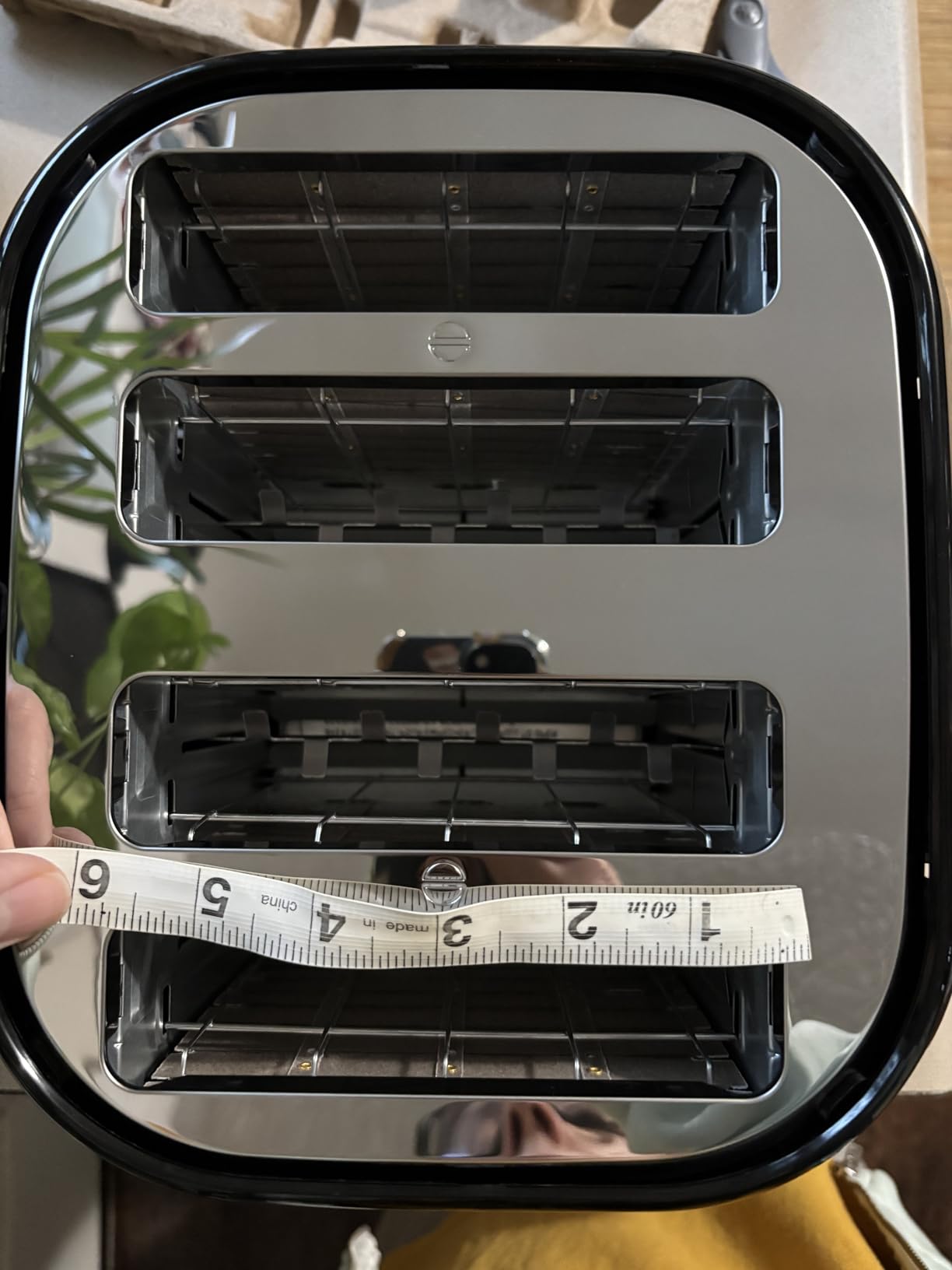 BLACK+DECKER 2-Slice Toaster, TR1278BD, Extra Wide Slots, 7 Shade Settings, 850 Watts, Frozen and Bagel Buttons Customer Review BLACK+DECKER 2-Slice Toaster, TR1278BD, Extra Wide Slots, 7 Shade Settings, 850 Watts, Frozen and Bagel Buttons - Customer Photo 2