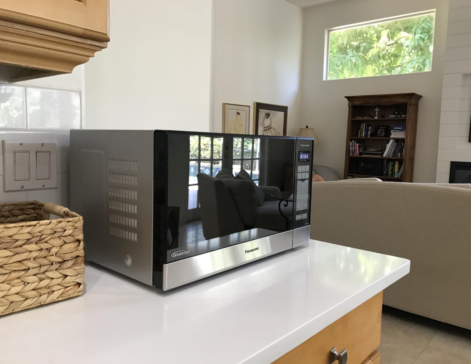Panasonic Microwave Oven NN-SN686S Stainless Steel Countertop/Built-In with Inverter Technology and Genius Sensor, 1.2 Cubic Foot, 1200W Customer Review Panasonic Microwave Oven NN-SN686S Stainless Steel Countertop/Built-In with Inverter Technology and Genius Sensor, 1.2 Cubic Foot, 1200W - Customer Photo 1