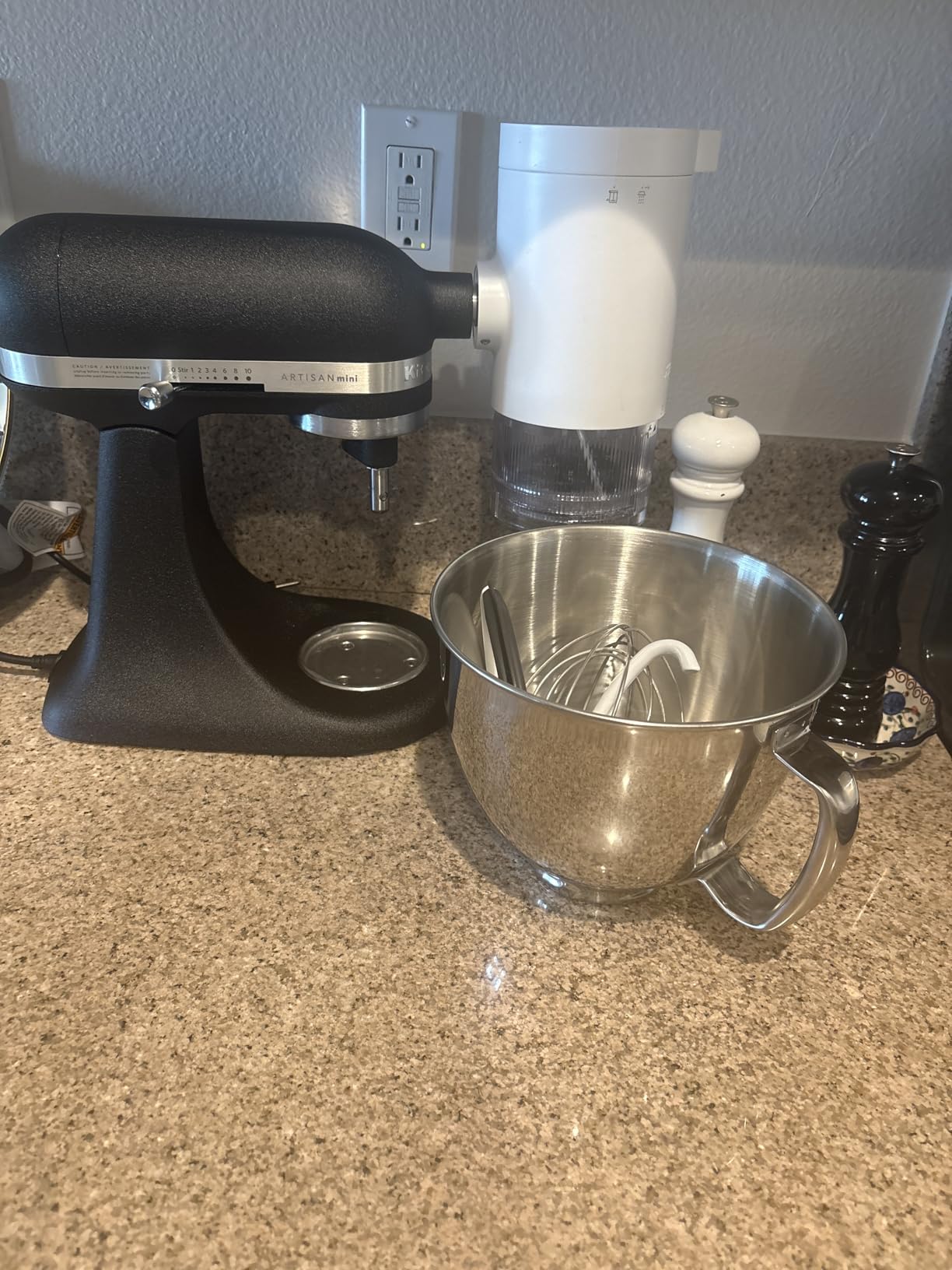 KitchenAid Artisan Mini 3.5 Quart Tilt-Head Stand Mixer - KSM3316X - Contour Silver Customer Review KitchenAid Artisan Mini 3.5 Quart Tilt-Head Stand Mixer - KSM3316X - Contour Silver - Customer Photo 2