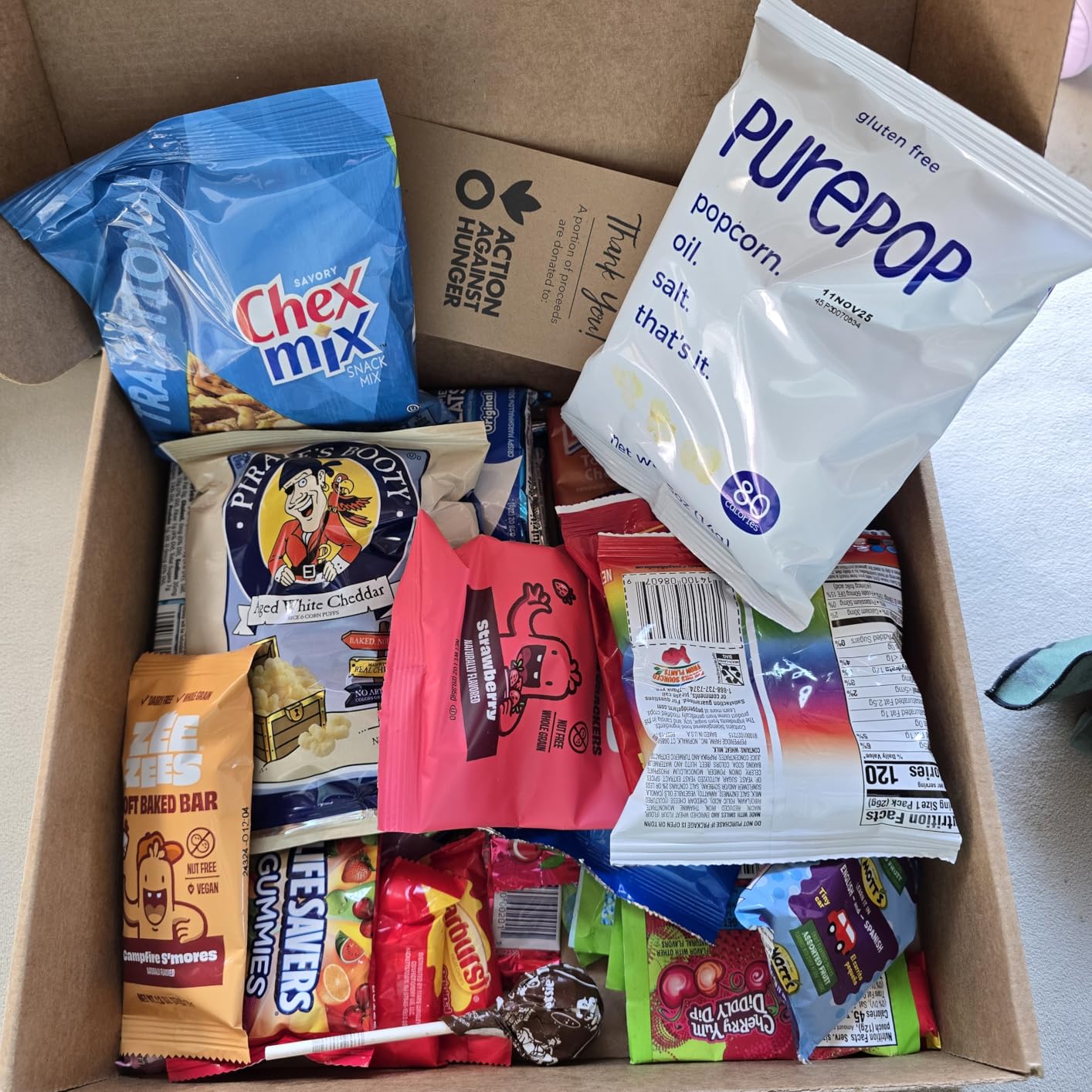 CRAVEBOX Snacks Box Variety Pack Care Package (45 Count) Valentines Treats Gift Basket Adults Kids Grandkids Guys Girls Women Men Boyfriend Birthday Cookies Chips College Student Office School - Customer Photo 2