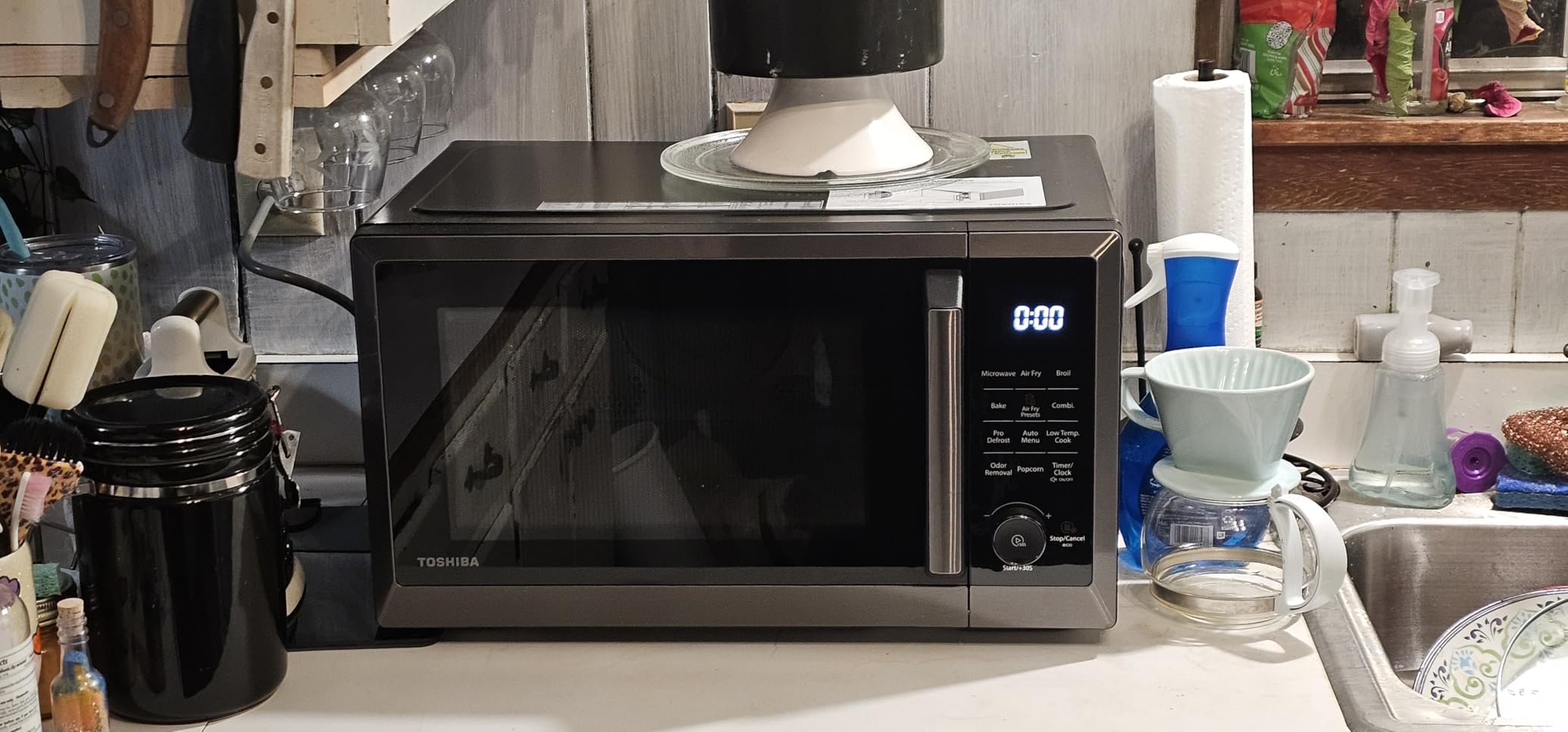 TOSHIBA EM131A5C-BS Countertop Microwave Ovens 1.2 Cu Ft, 12.4 TOSHIBA EM131A5C-BS Countertop Microwave Ovens 1.2 Cu Ft, 12.4