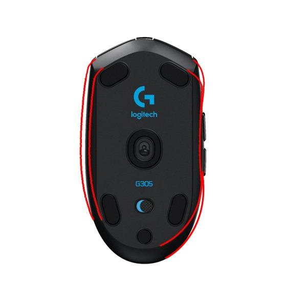 Logitech G305 Lightspeed Wireless Gaming Mouse, Hero Sensor, 12,000 DPI, Lightweight, 6 Programmable Buttons, 250h Battery, On-Board Memory, Compatible with PC, Mac - Black - Customer Photo 1