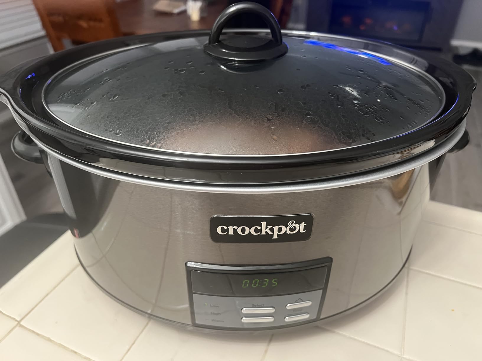 Crock-Pot Large 8-Quart Programmable Slow Cooker with Auto Warm Setting Black Stainless Steel - Customer Photo 2