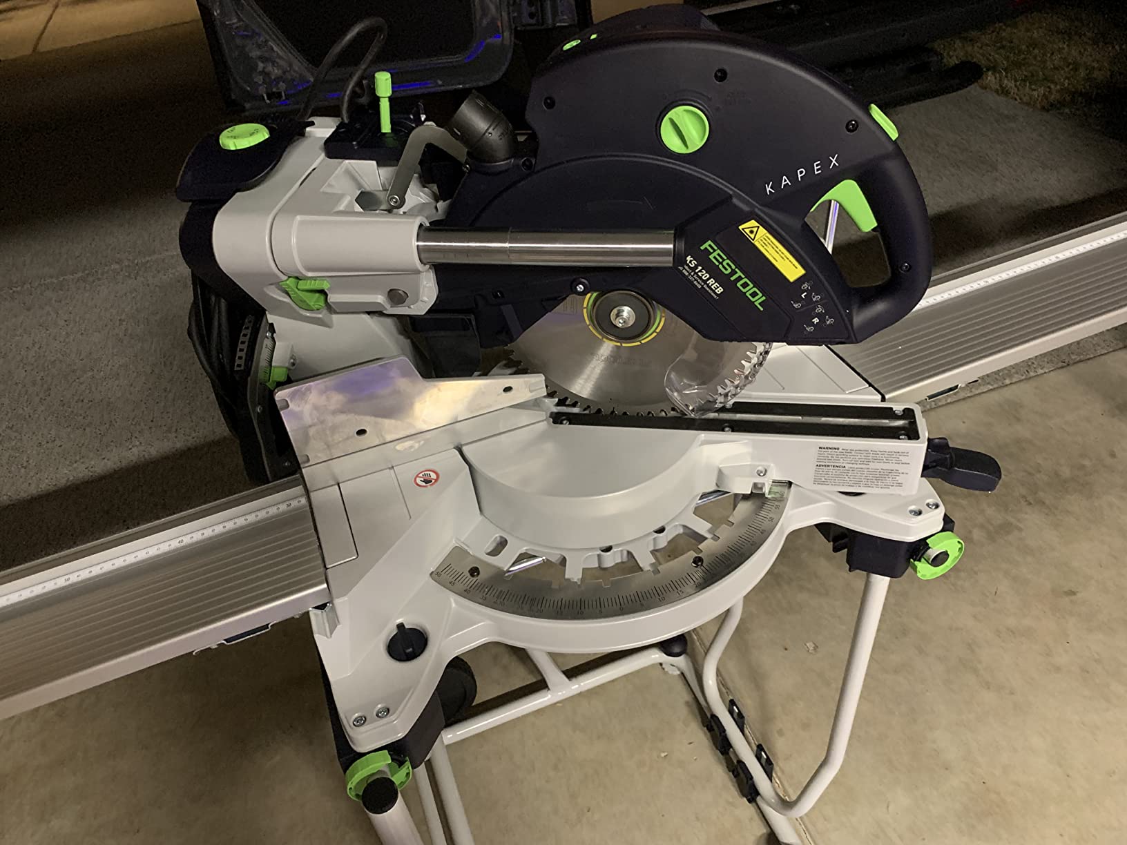 Festool 575306 Sliding Compound Miter Saw KAPEX KS 120 REB Customer Review Festool 575306 Sliding Compound Miter Saw KAPEX KS 120 REB - Customer Photo 5