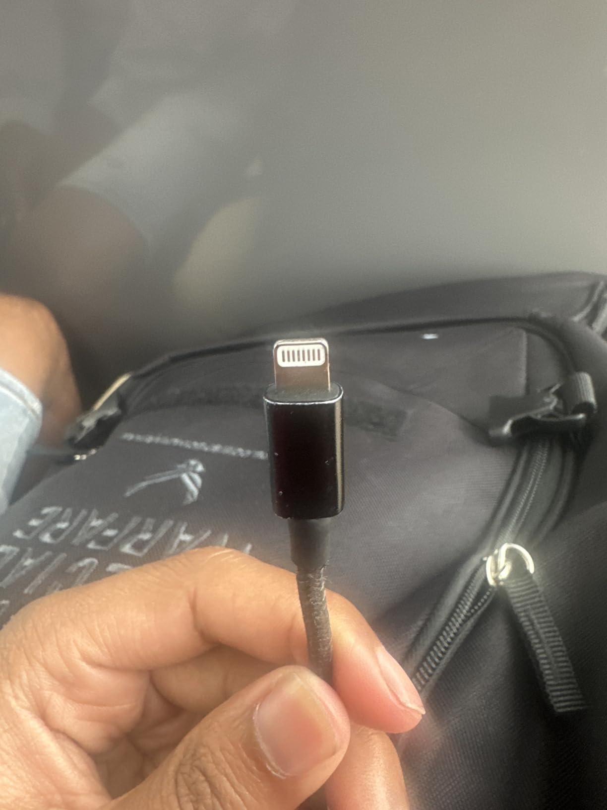 Anker New Nylon USB C to Lightning Cable, Apple MFi Certified for iPhone 14 Series, and More (6FT, Black) Customer Review Anker New Nylon USB C to Lightning Cable, Apple MFi Certified for iPhone 14 Series, and More (6FT, Black) - Customer Photo 3