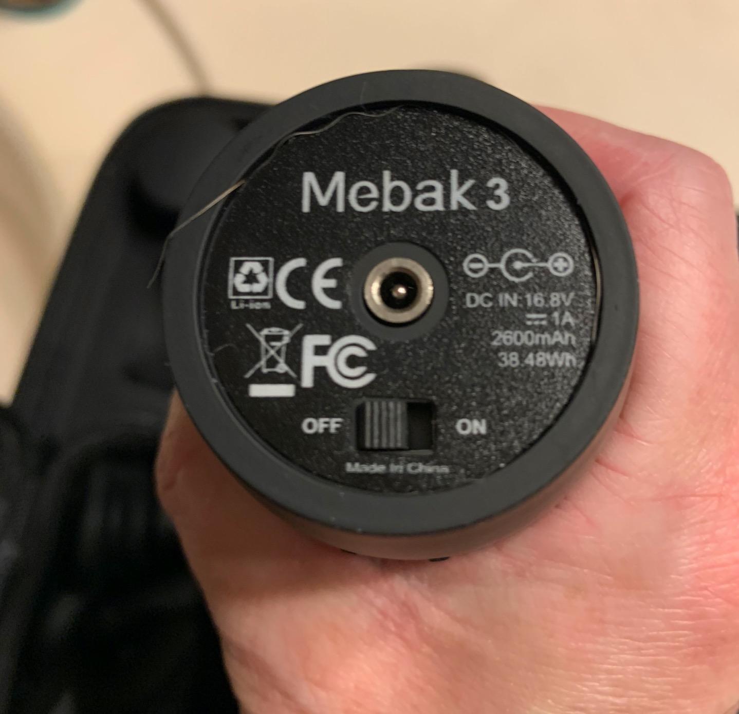 Mebak 3 Massage Gun, Massage Gun Deep Tissue for Athletes, Professional Muscle Percussion Massager, Massager for Shoulder Leg Back Body Pain Relief, Quiet Portable Sport Tool, Gifts for Him Customer Review Mebak 3 Massage Gun, Massage Gun Deep Tissue for Athletes, Professional Muscle Percussion Massager, Massager for Shoulder Leg Back Body Pain Relief, Quiet Portable Sport Tool, Gifts for Him - Customer Photo 1