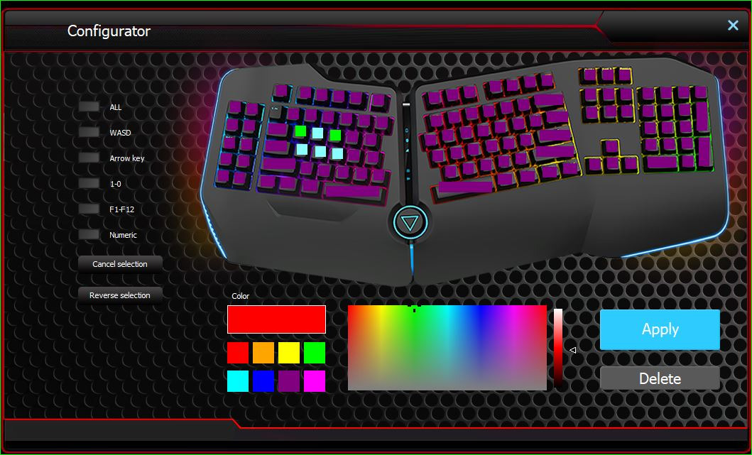 Cloud Nine C989M Ergonomic Mechanical Keyboard for PC - Kailh Tactile Brown Switches - RGB Light Up LED Backlit with USB - Ergo Split Key Board with Macro Customer Review Cloud Nine C989M Ergonomic Mechanical Keyboard for PC - Kailh Tactile Brown Switches - RGB Light Up LED Backlit with USB - Ergo Split Key Board with Macro - Customer Photo 4